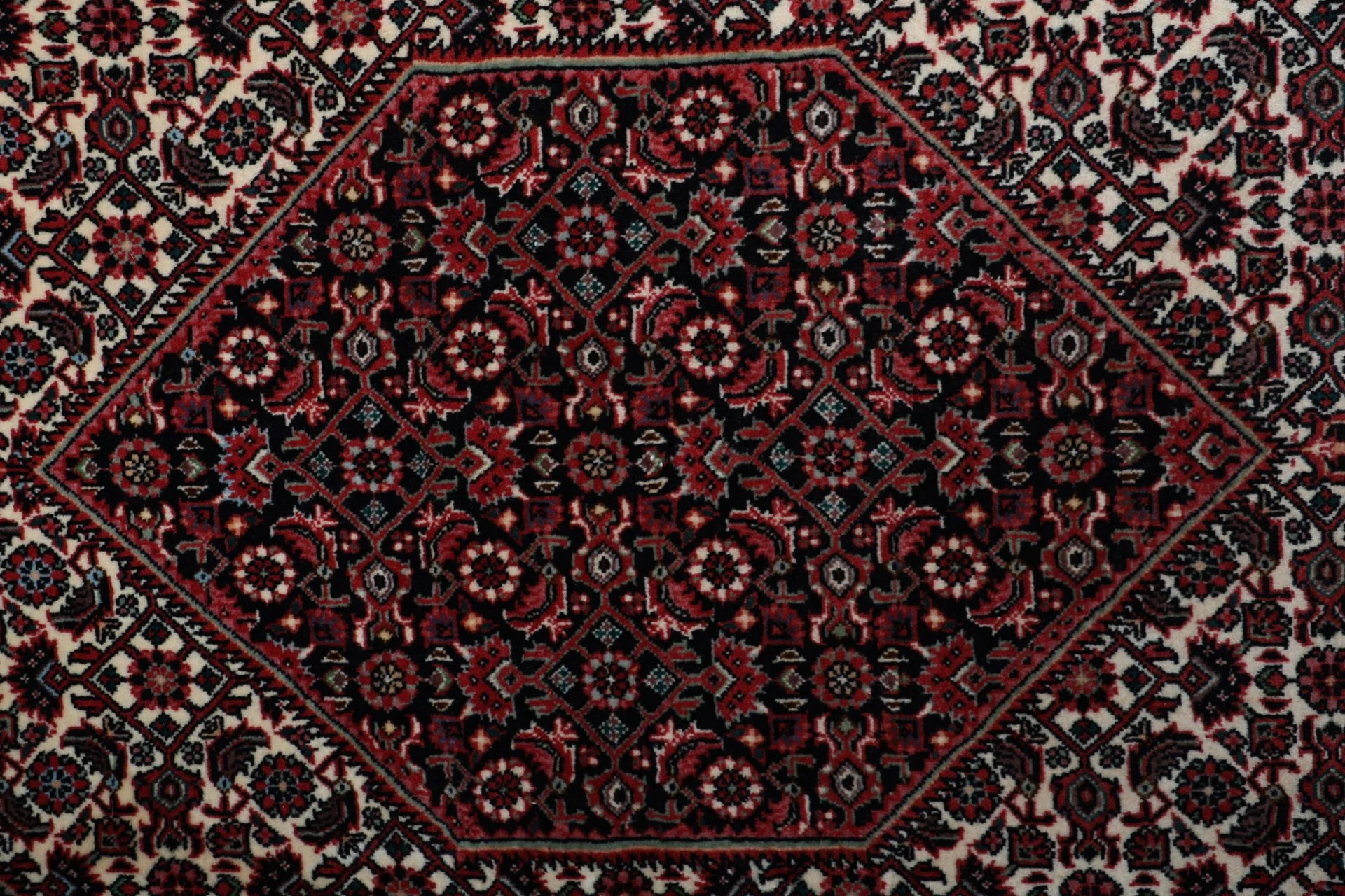 Bijar Persian Rug 210 × 210 cm, Wool, hand-knotted