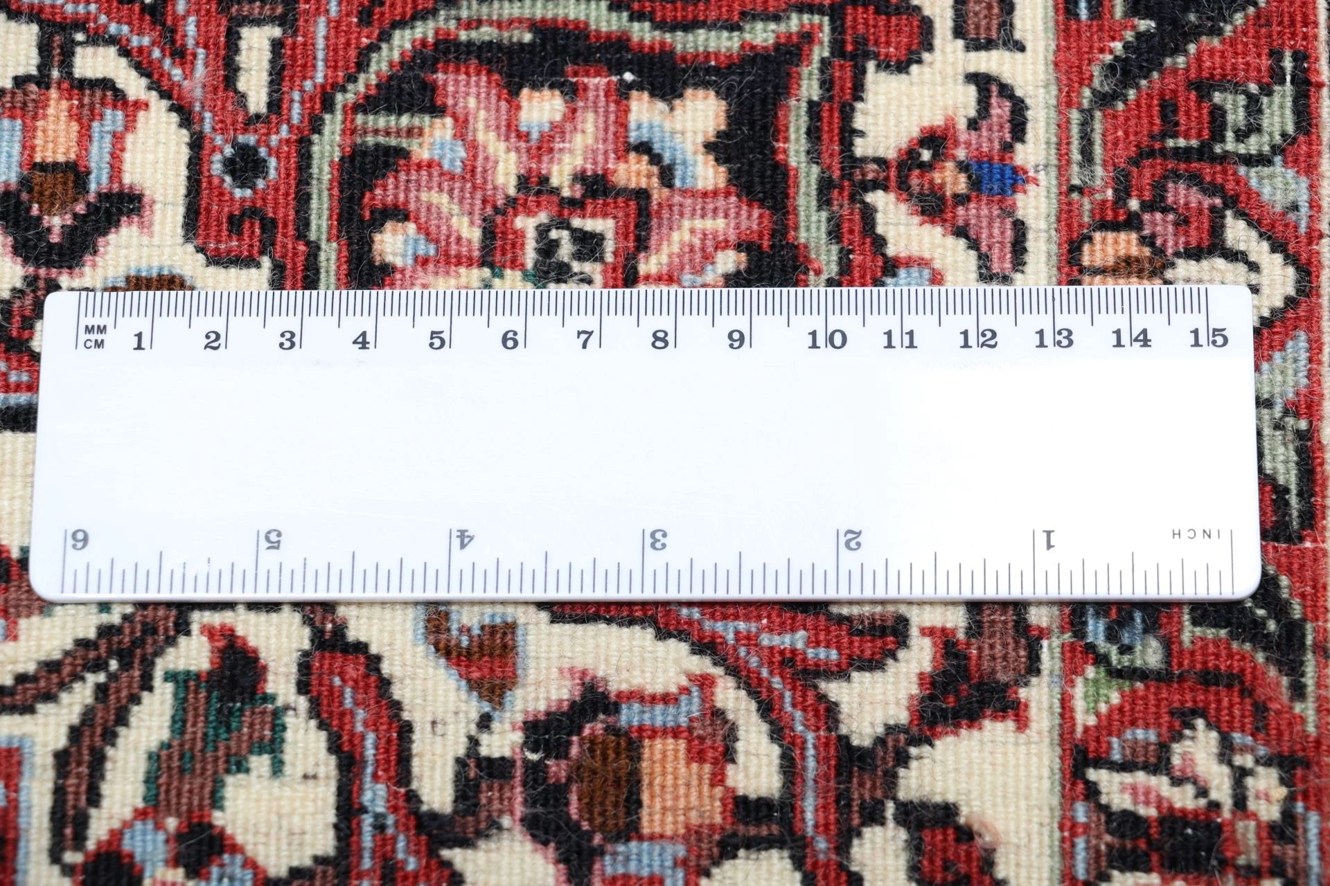 Bijar Persian Rug 210 × 210 cm, Wool, hand-knotted