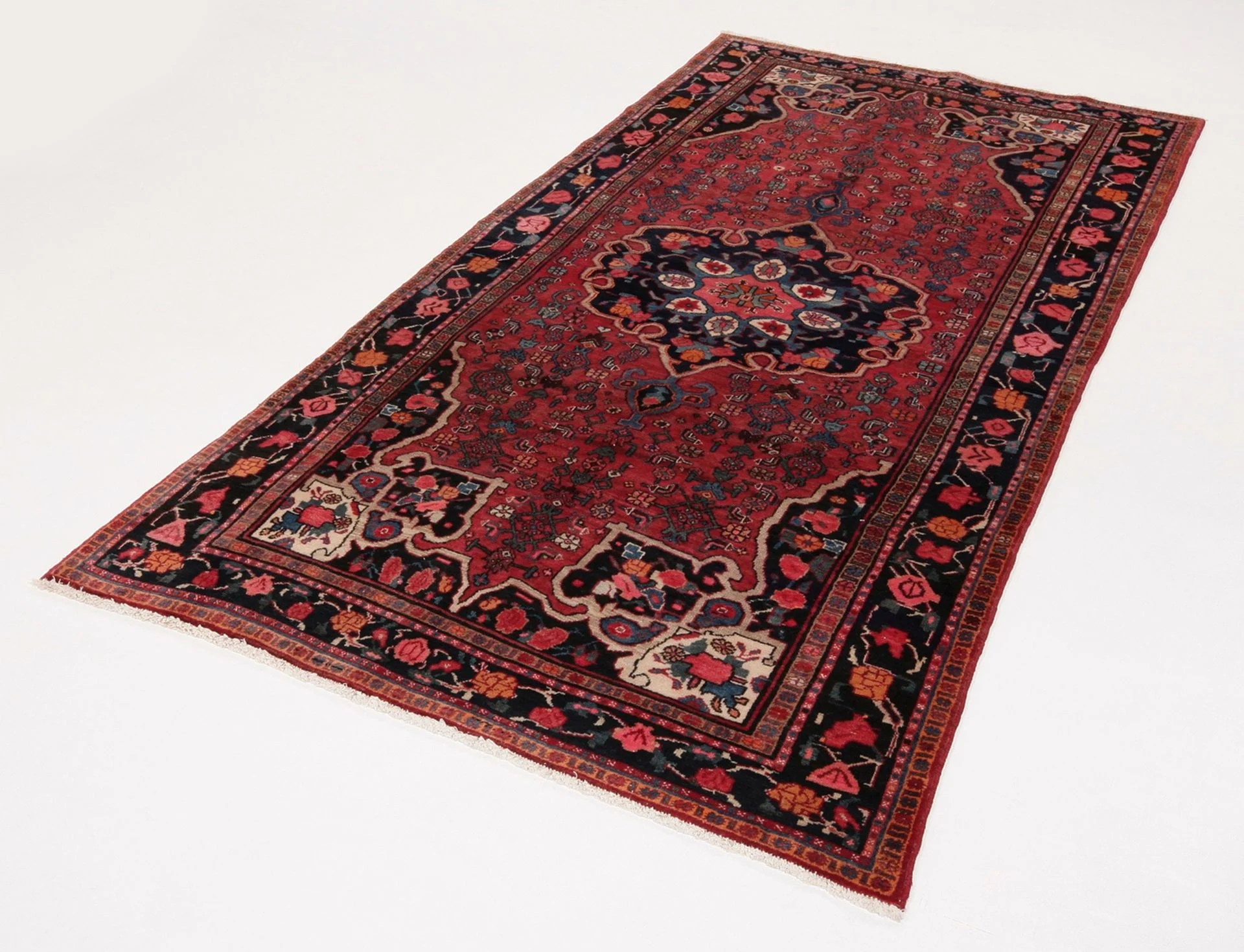 Bijar Persian Rug — hand-knotted, 144 × 298 cm, Wool