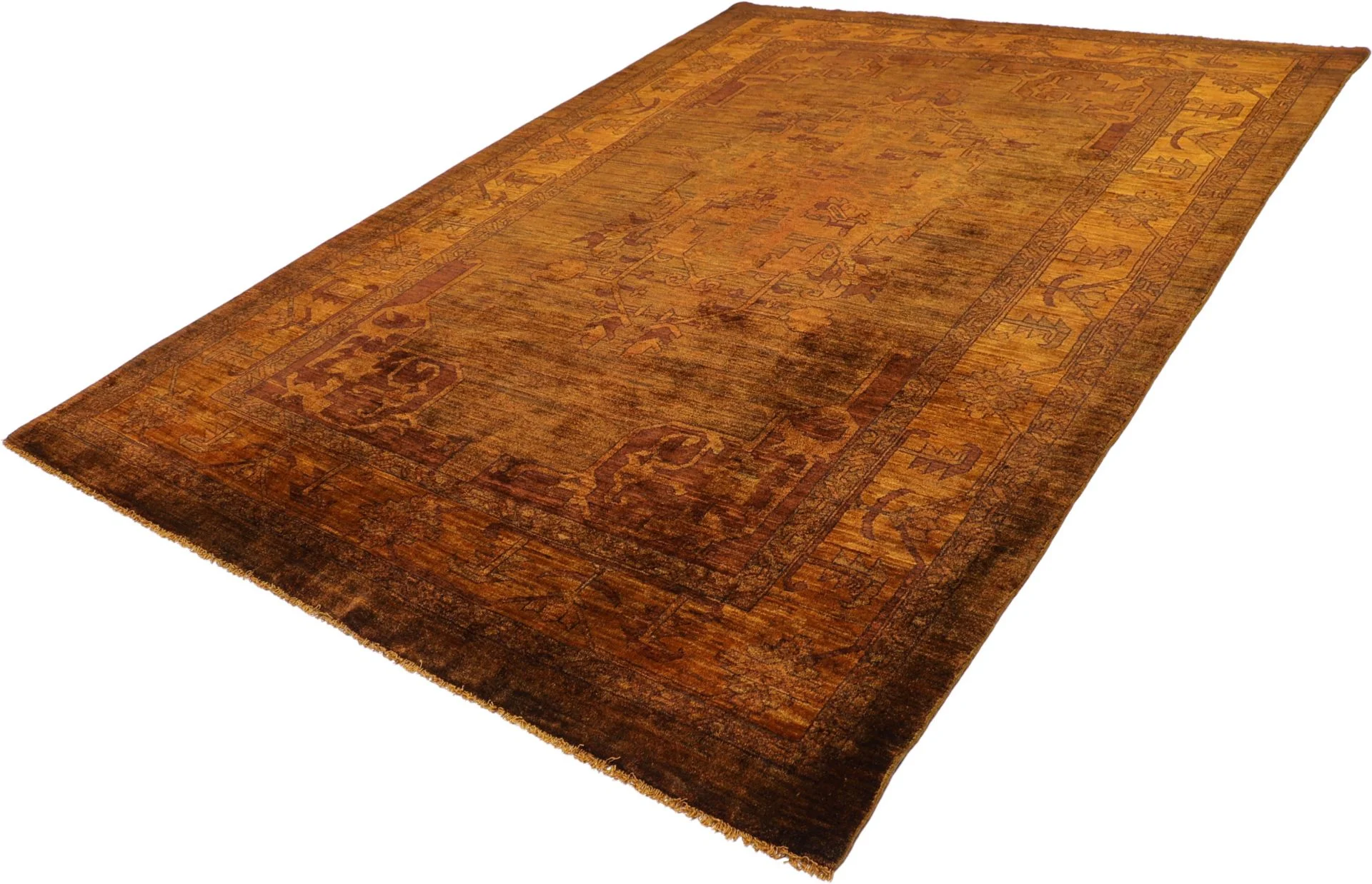 perserteppich-gashghai-205-x-283-cm-schurwolle-handgeknupft-2 Hand-Knotted Wool Qashqai Persian Rug, 205 × 283 cm