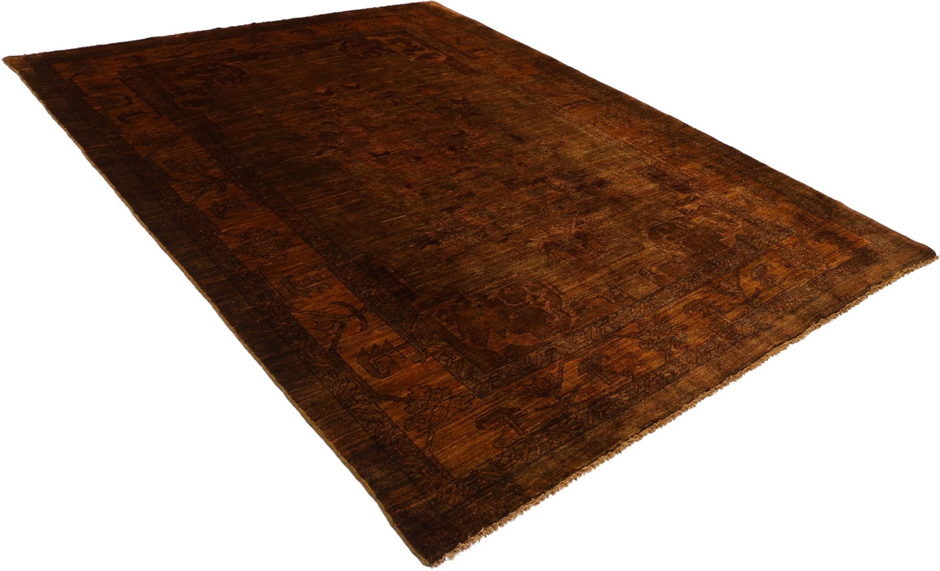 perserteppich-gashghai-205-x-283-cm-schurwolle-handgeknupft-3 Hand-Knotted Wool Qashqai Persian Rug, 205 × 283 cm