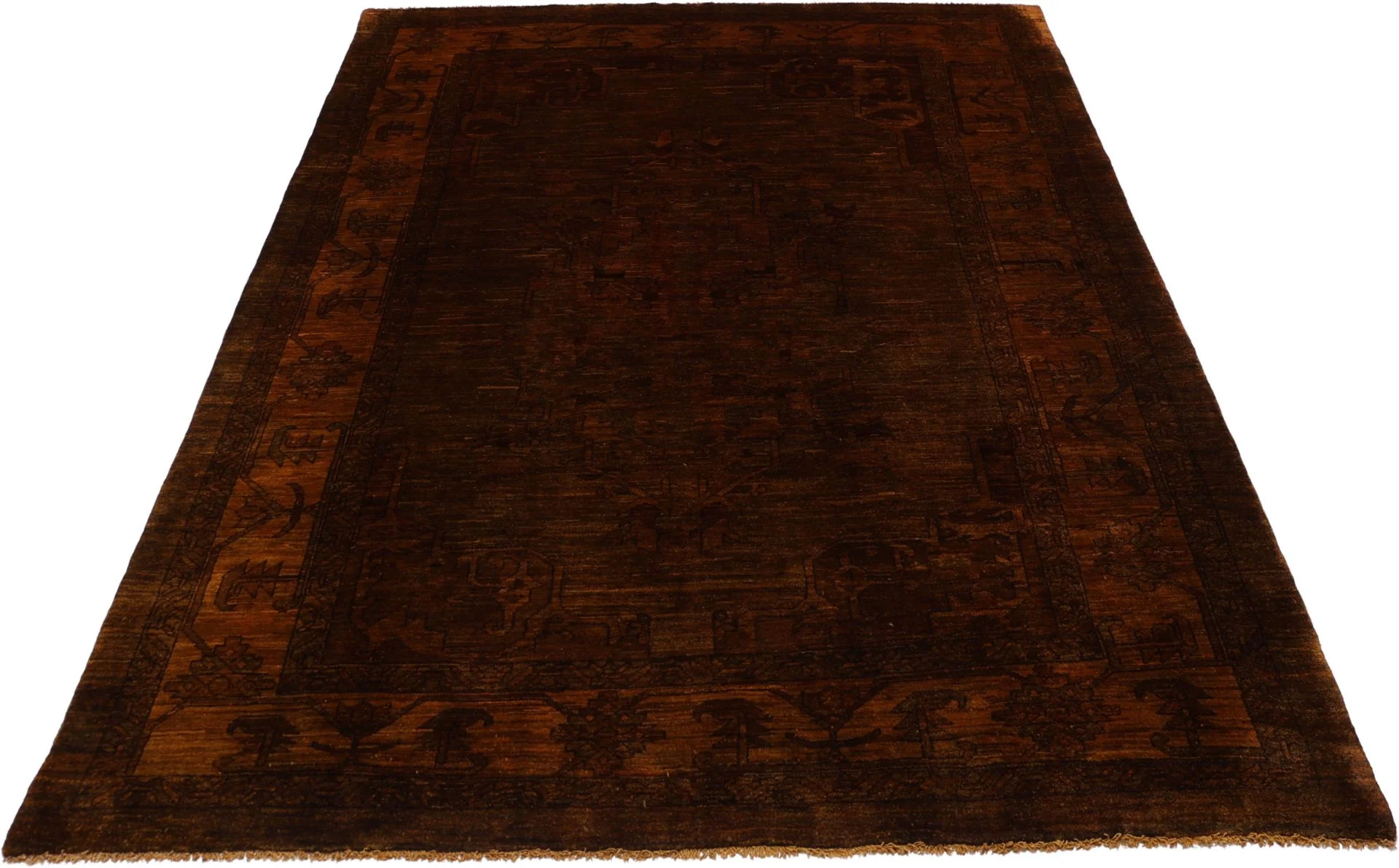 perserteppich-gashghai-205-x-283-cm-schurwolle-handgeknupft-6 Hand-Knotted Wool Qashqai Persian Rug, 205 × 283 cm
