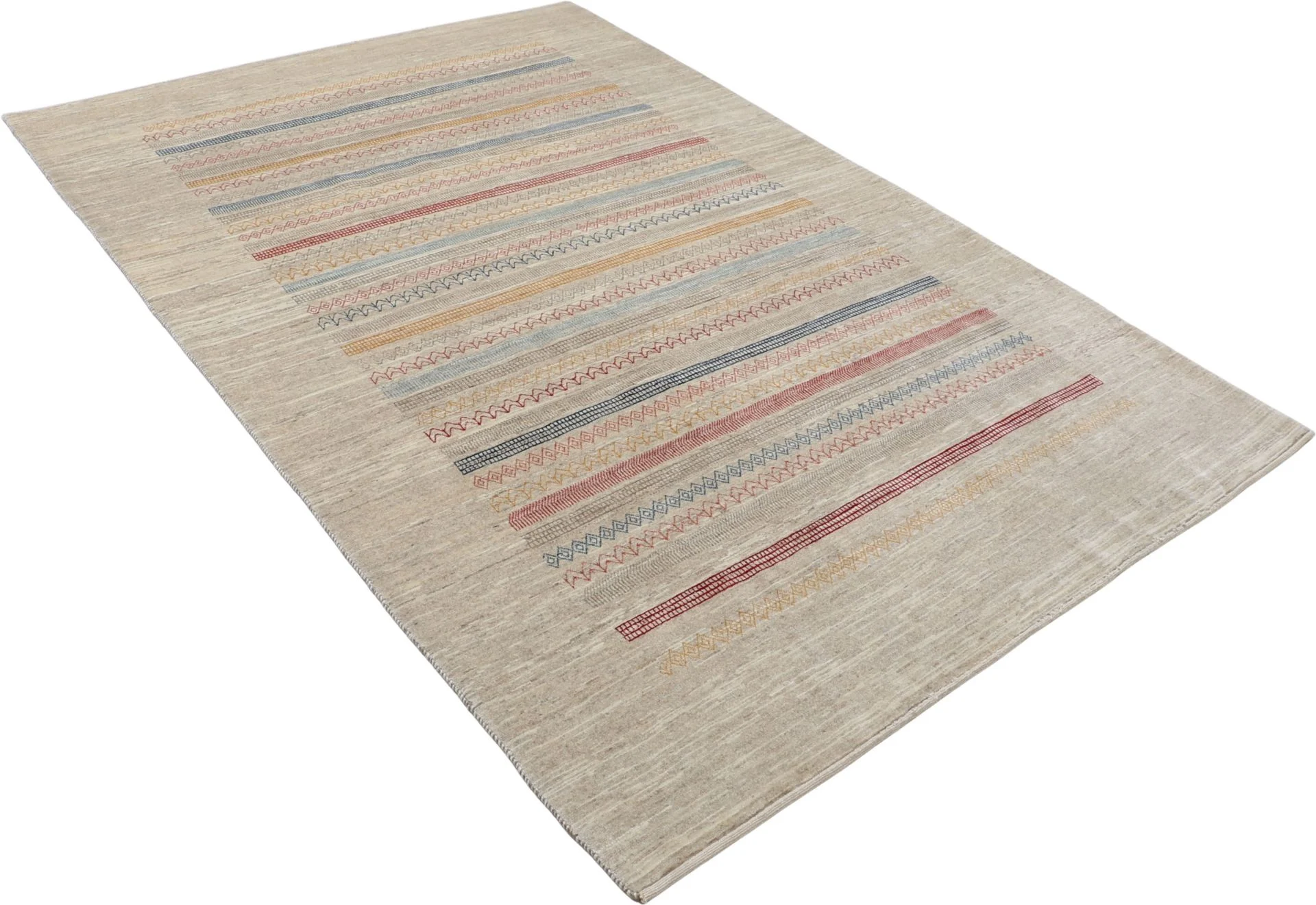 perserteppich-rizbaft-200-x-290-cm-schurwolle-handgeknupft-neu-24 Hand-Knotted Wool Loribaft Persian Rug, 200 × 290 cm