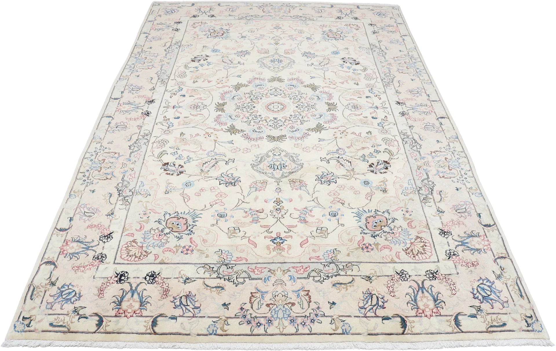 Kashmar Persian Rug — hand-knotted, 195 × 290 cm, Wool