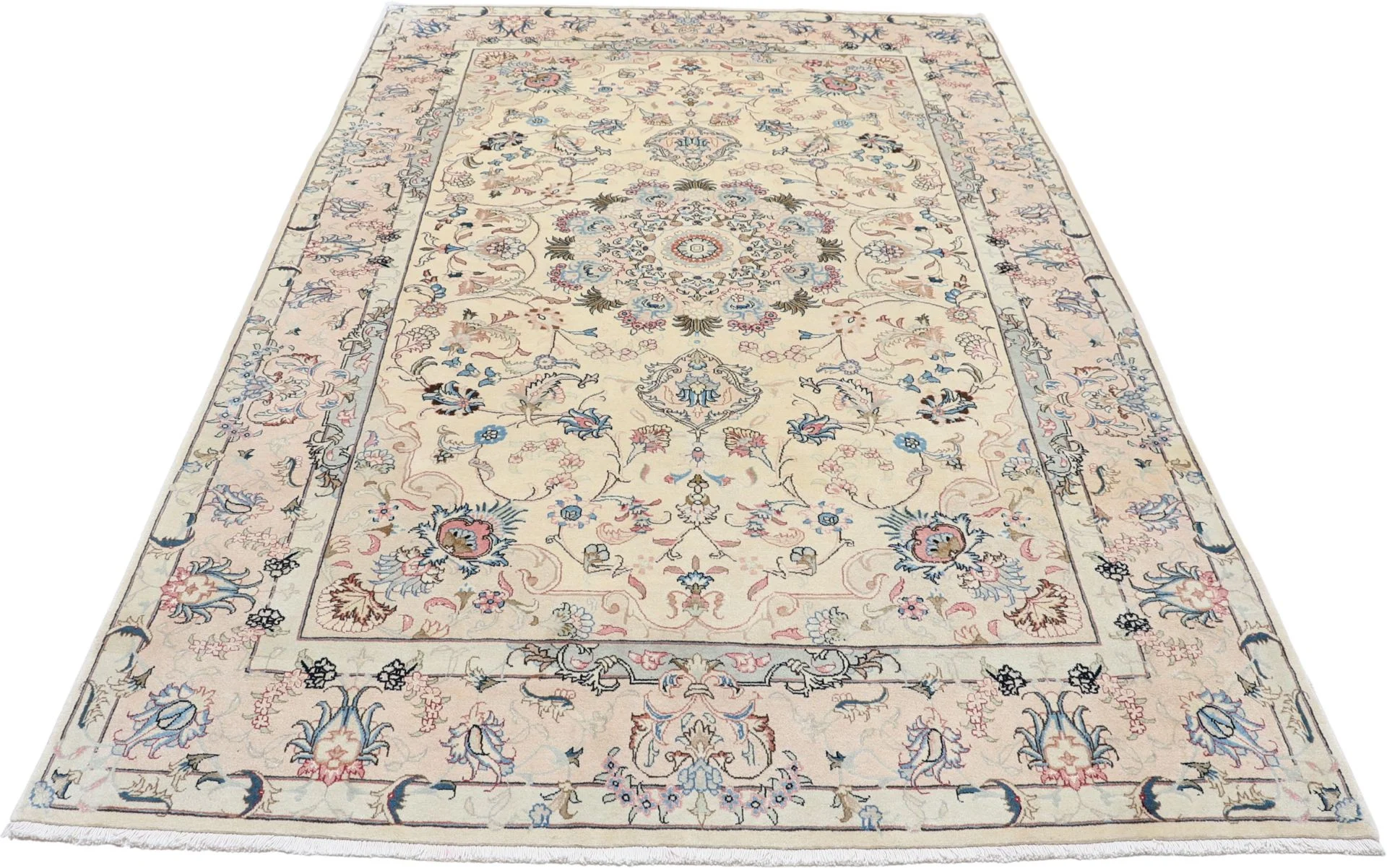 Kashmar Persian Rug — hand-knotted, 195 × 290 cm, Wool