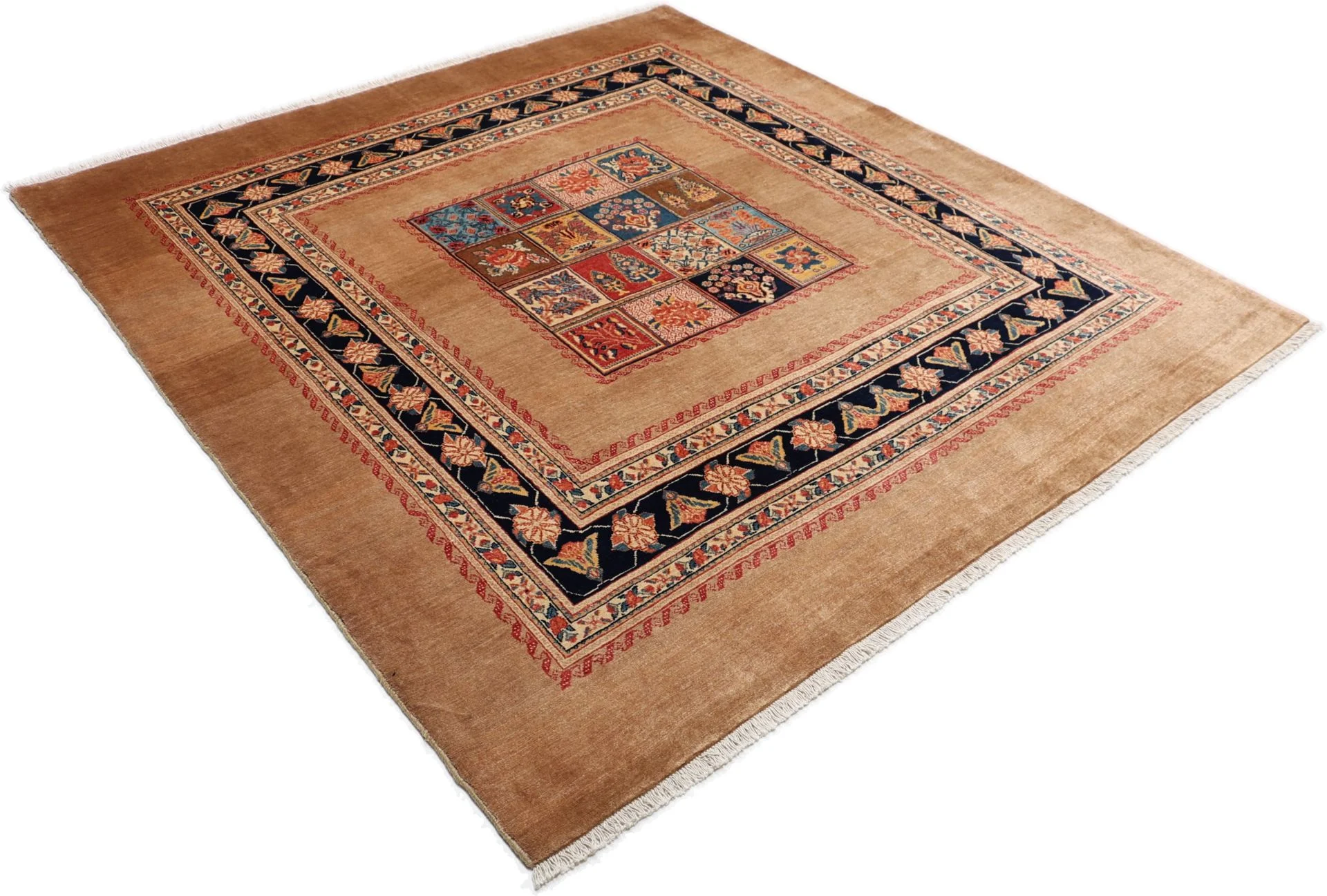 perserteppich-sarough-198-x-209-cm-schurwolle-handgeknupft-neu-11 Sarouk Persian Rug 198 × 209 cm, Wool, hand-knotted