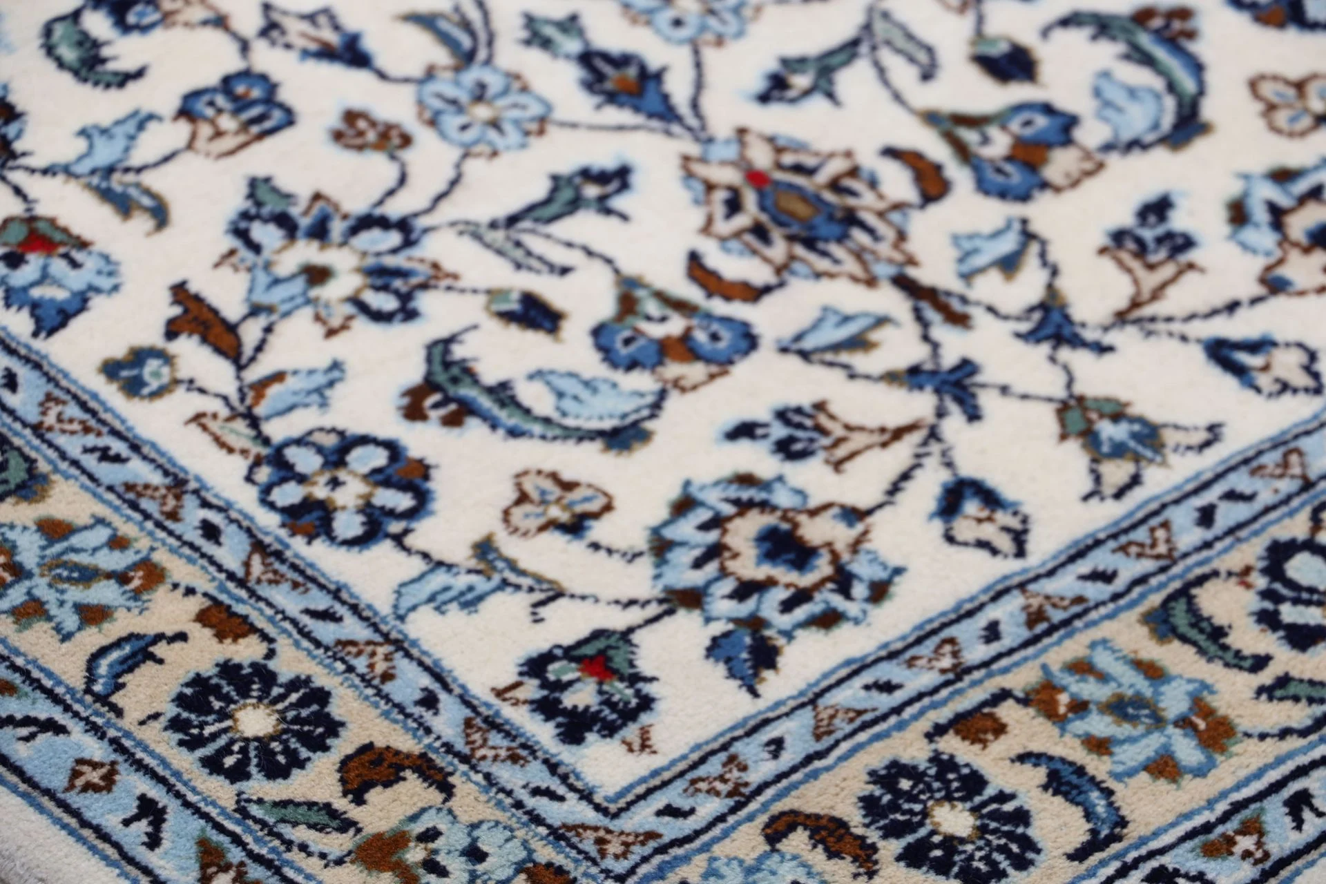 Kashan Persian Rug — hand-knotted, 72 × 294 cm, Wool
