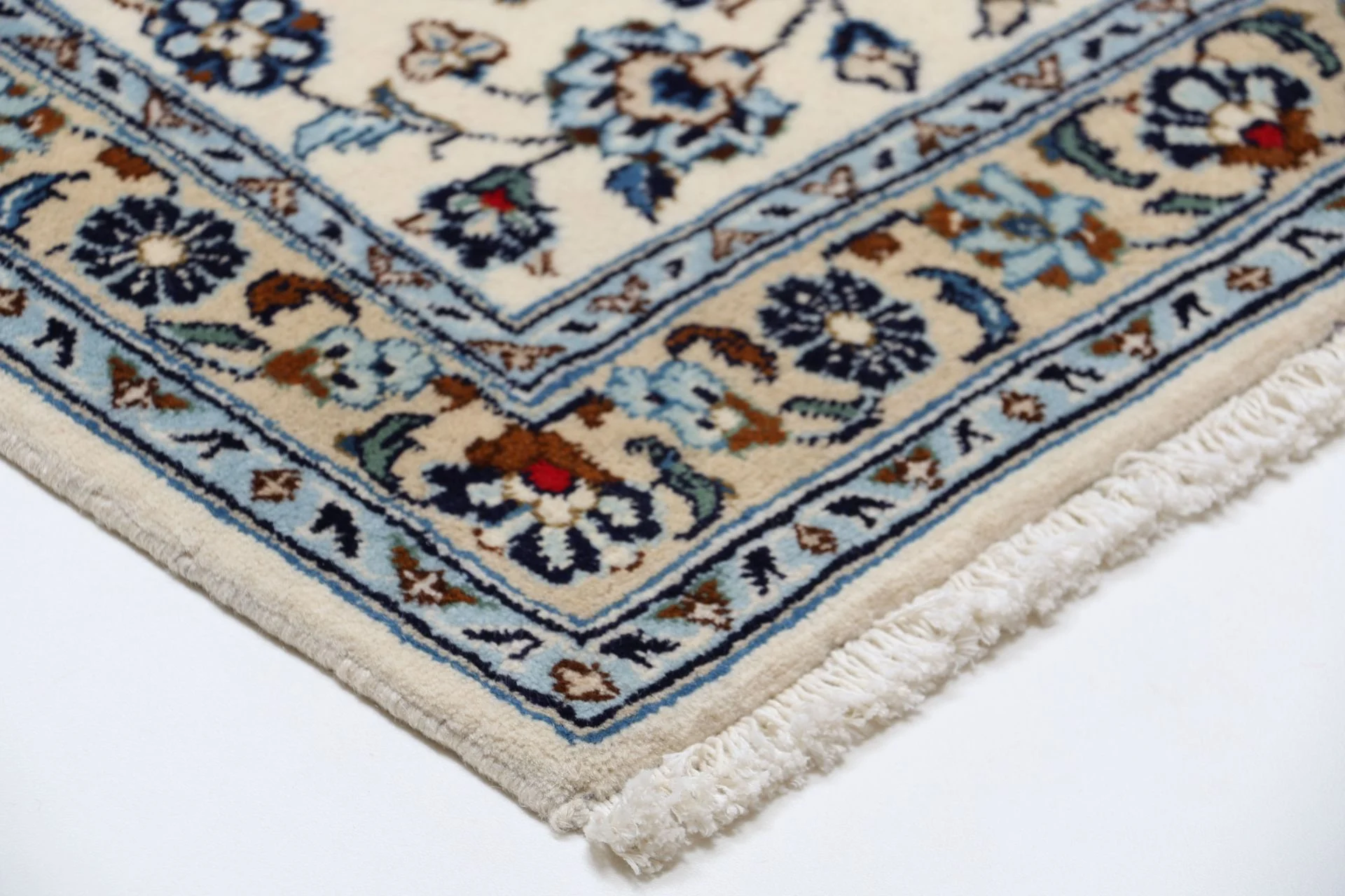 Kashan Persian Rug — hand-knotted, 72 × 294 cm, Wool