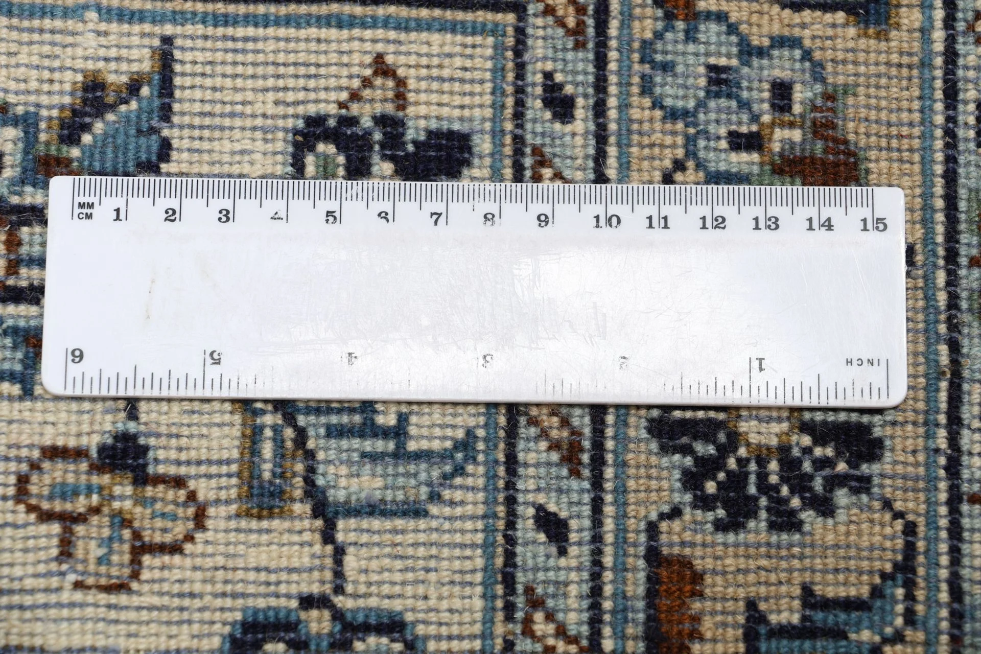 Kashan Persian Rug — hand-knotted, 72 × 294 cm, Wool