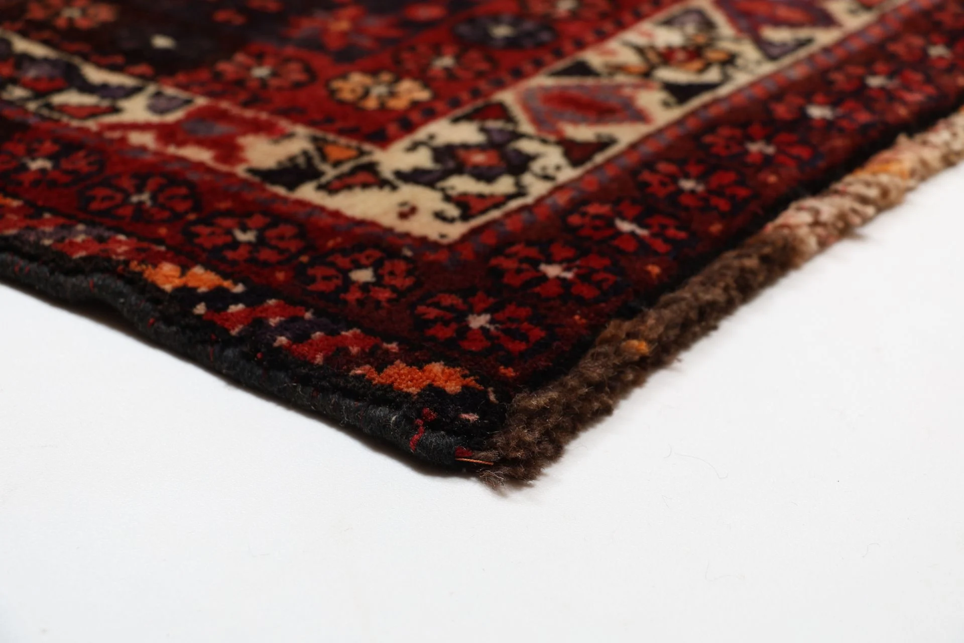 Shiraz Persian Rug 210 × 276 cm, Wool, hand-knotted