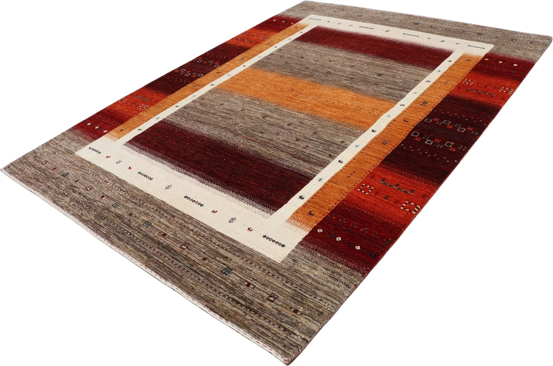orientteppich-loribaft-182-x-248-cm-schurwolle-handgeknupft-18 Loribaft Indian Rug — hand-knotted, 182 × 248 cm, Wool