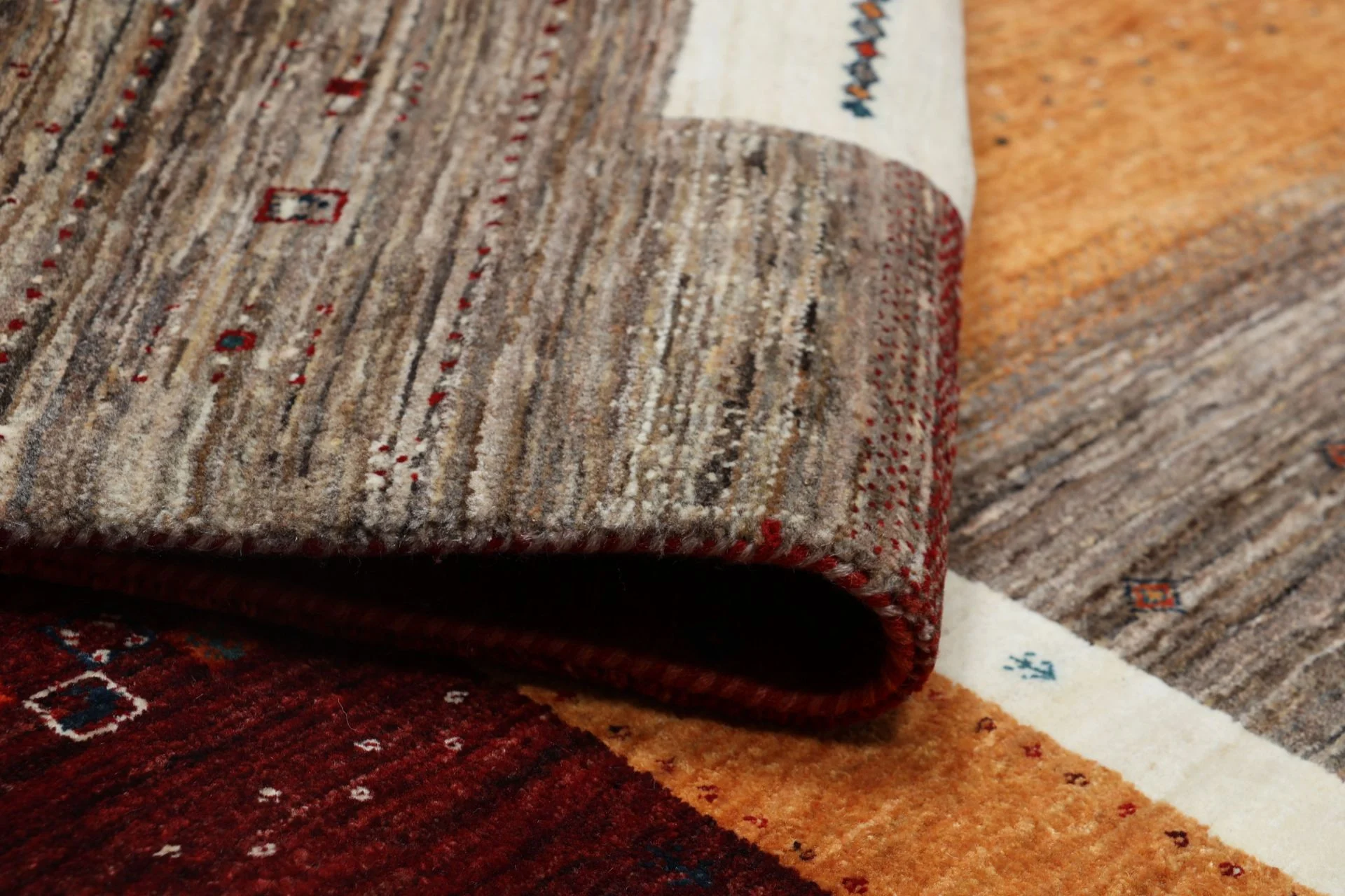 orientteppich-loribaft-182-x-248-cm-schurwolle-handgeknupft-36 Loribaft Indian Rug — hand-knotted, 182 × 248 cm, Wool
