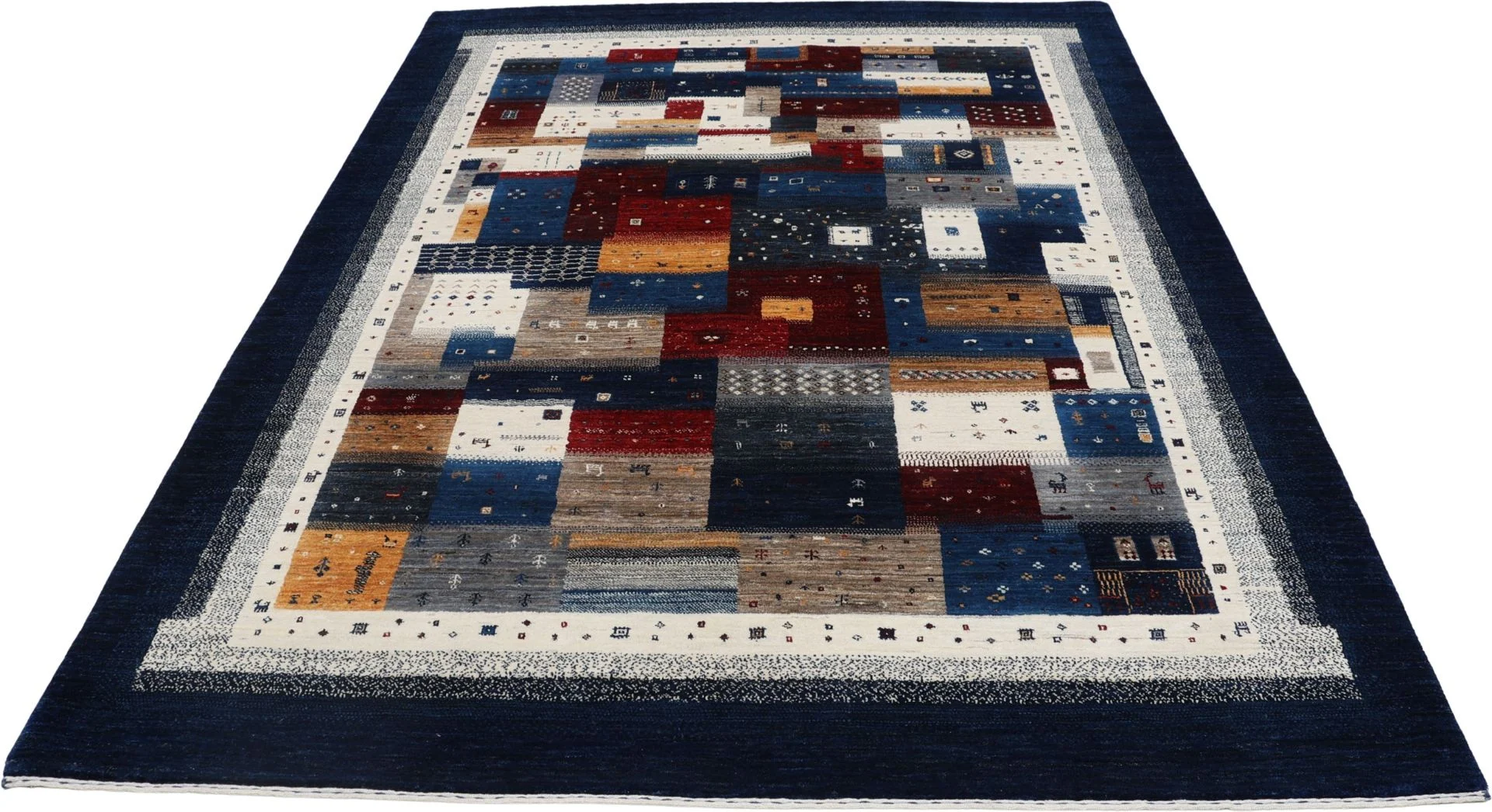 orientteppich-loribaft-180-x-244-cm-schurwolle-handgeknupft-8 Loribaft Indian Rug — hand-knotted, 180 × 244 cm, Wool