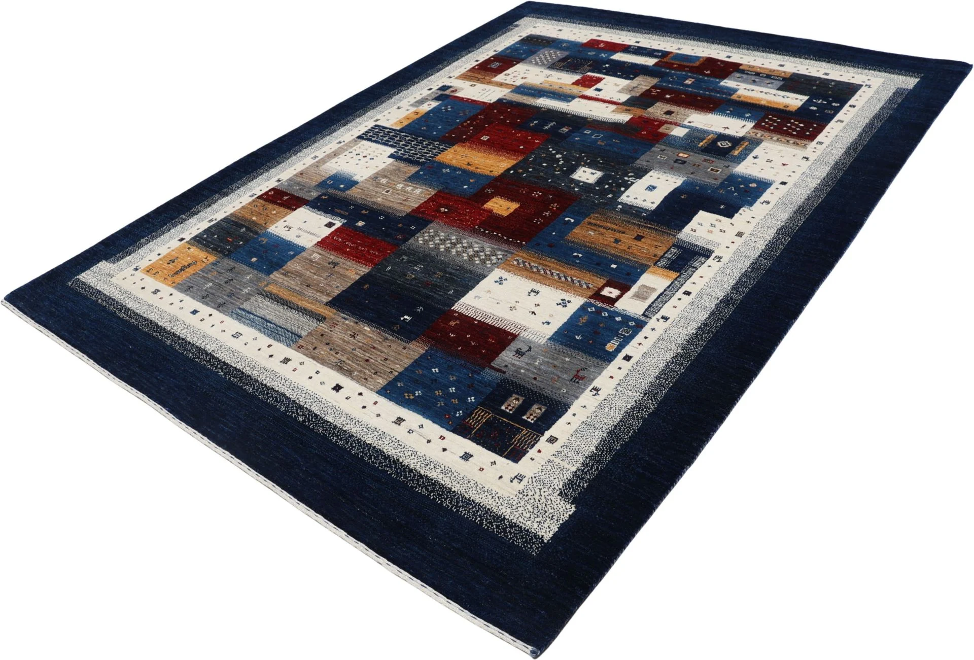 orientteppich-loribaft-180-x-244-cm-schurwolle-handgeknupft-11 Loribaft Indian Rug — hand-knotted, 180 × 244 cm, Wool