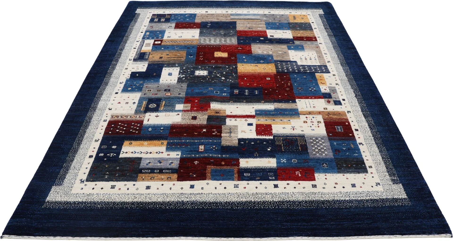 orientteppich-loribaft-180-x-244-cm-schurwolle-handgeknupft-23 Loribaft Indian Rug — hand-knotted, 180 × 244 cm, Wool