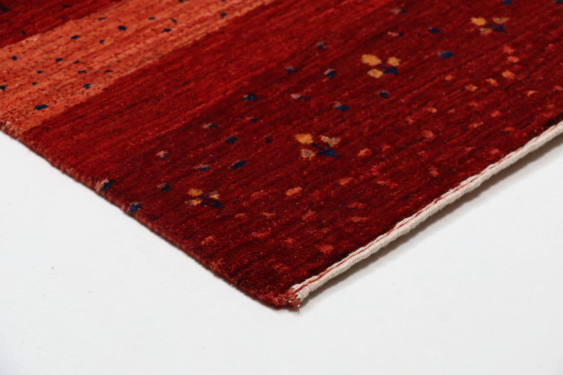 Loribaft Indian Rug — hand-knotted, 177 × 252 cm, Wool