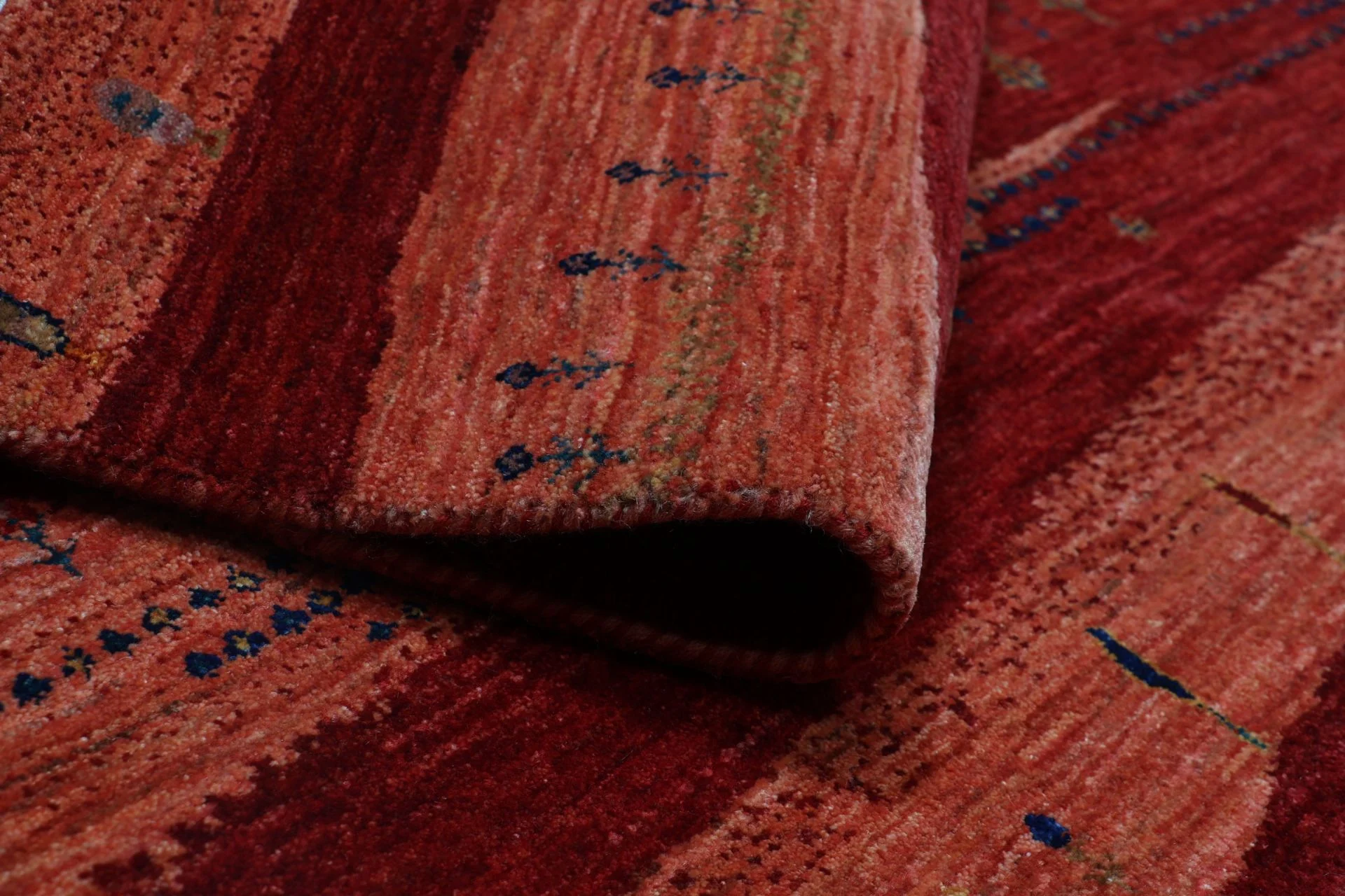 Loribaft Indian Rug — hand-knotted, 177 × 252 cm, Wool