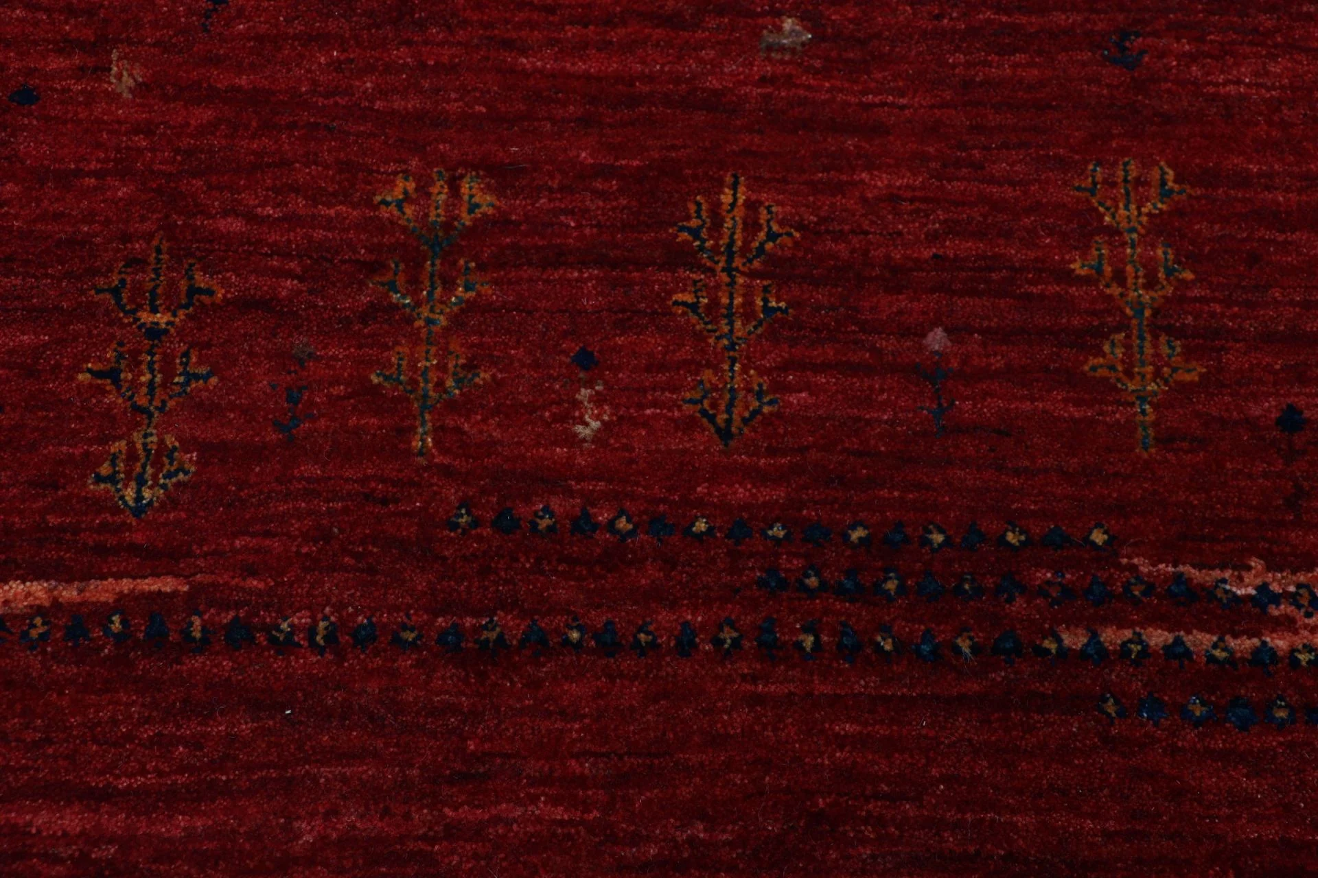 Loribaft Indian Rug — hand-knotted, 177 × 252 cm, Wool