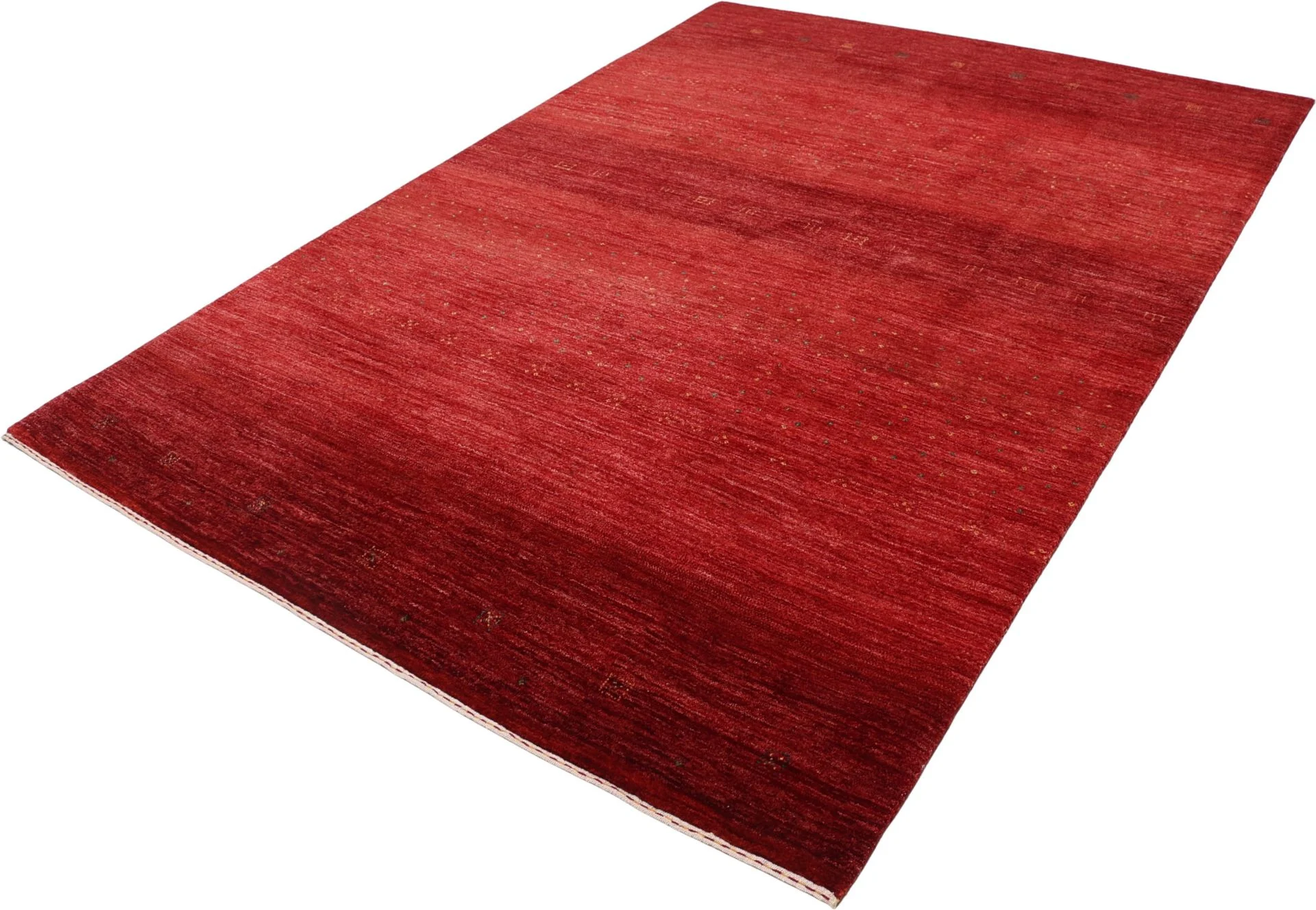 Hand-Knotted Wool Loribaft Indian Rug, 174 × 240 cm