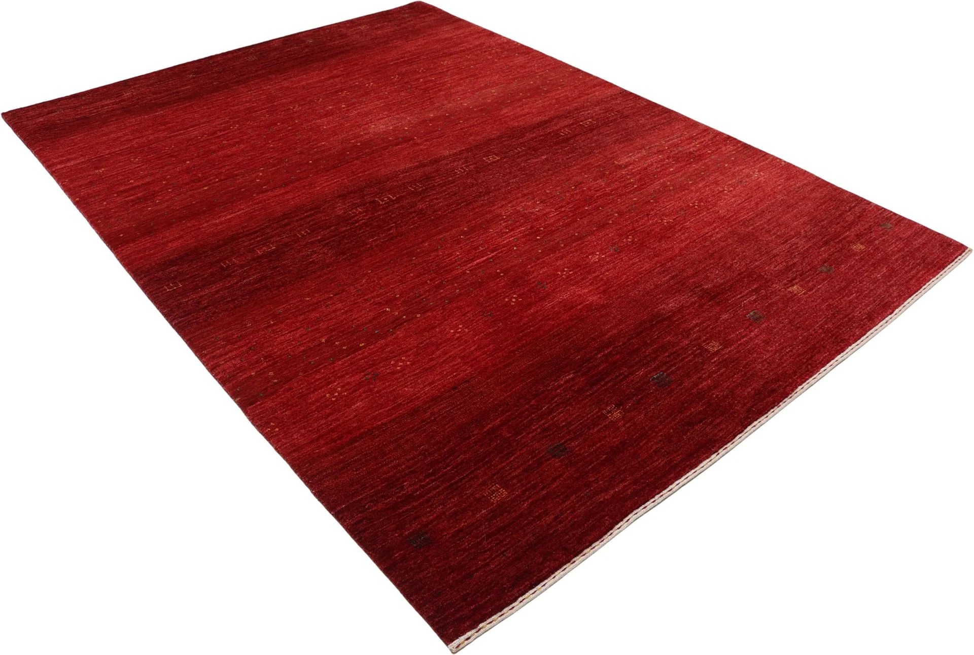 Hand-Knotted Wool Loribaft Indian Rug, 174 × 240 cm