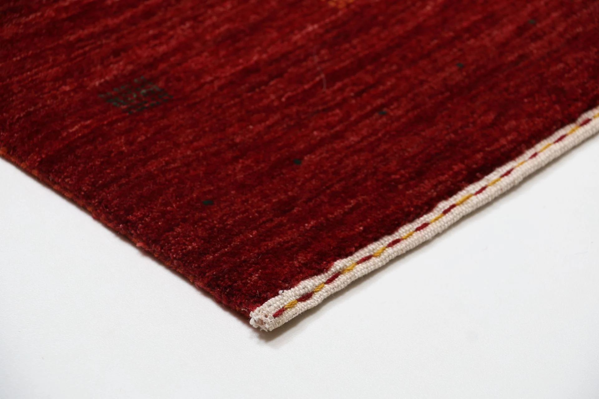 Hand-Knotted Wool Loribaft Indian Rug, 174 × 240 cm