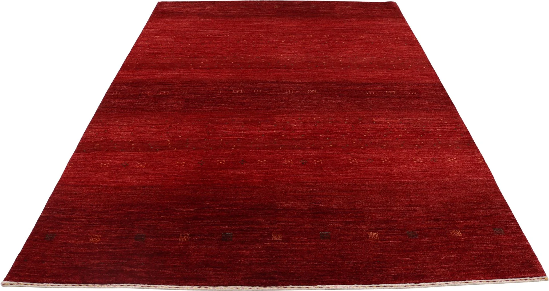 Hand-Knotted Wool Loribaft Indian Rug, 174 × 240 cm