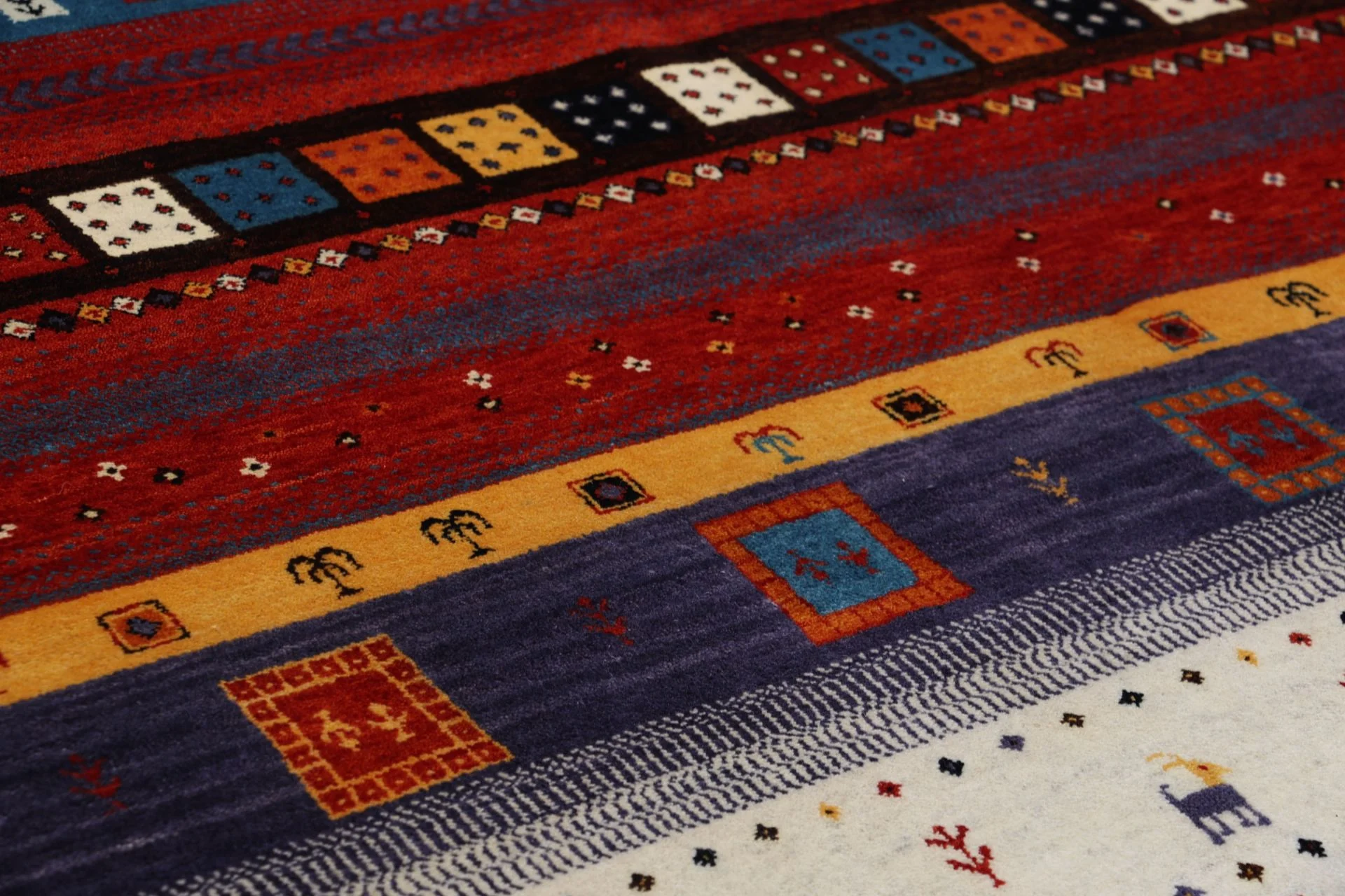 orientteppich-loribaft-173-x-239-cm-schurwolle-handgeknupft-12 Loribaft Indian Rug — hand-knotted, 173 × 239 cm, Wool
