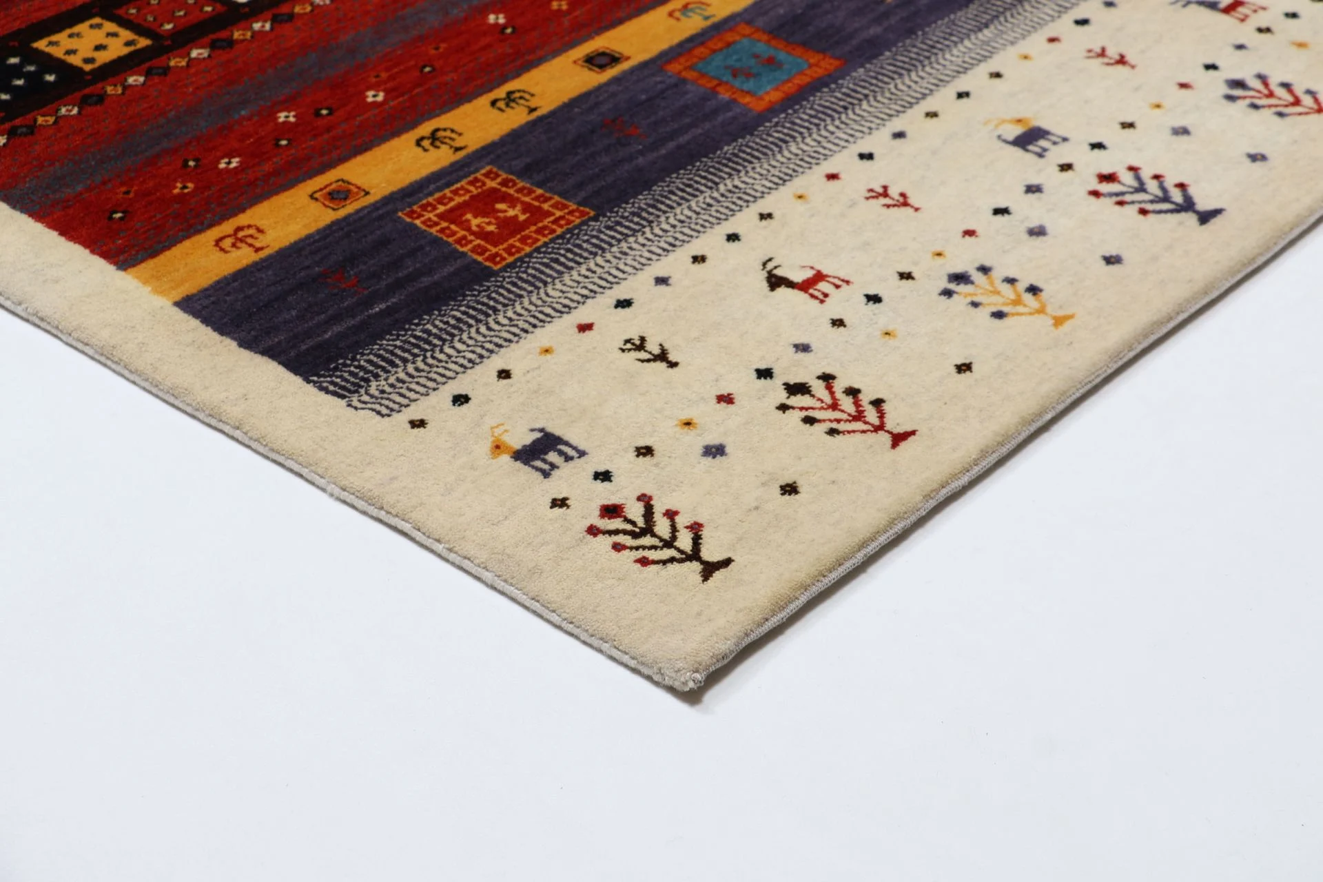 orientteppich-loribaft-173-x-239-cm-schurwolle-handgeknupft-14 Loribaft Indian Rug — hand-knotted, 173 × 239 cm, Wool