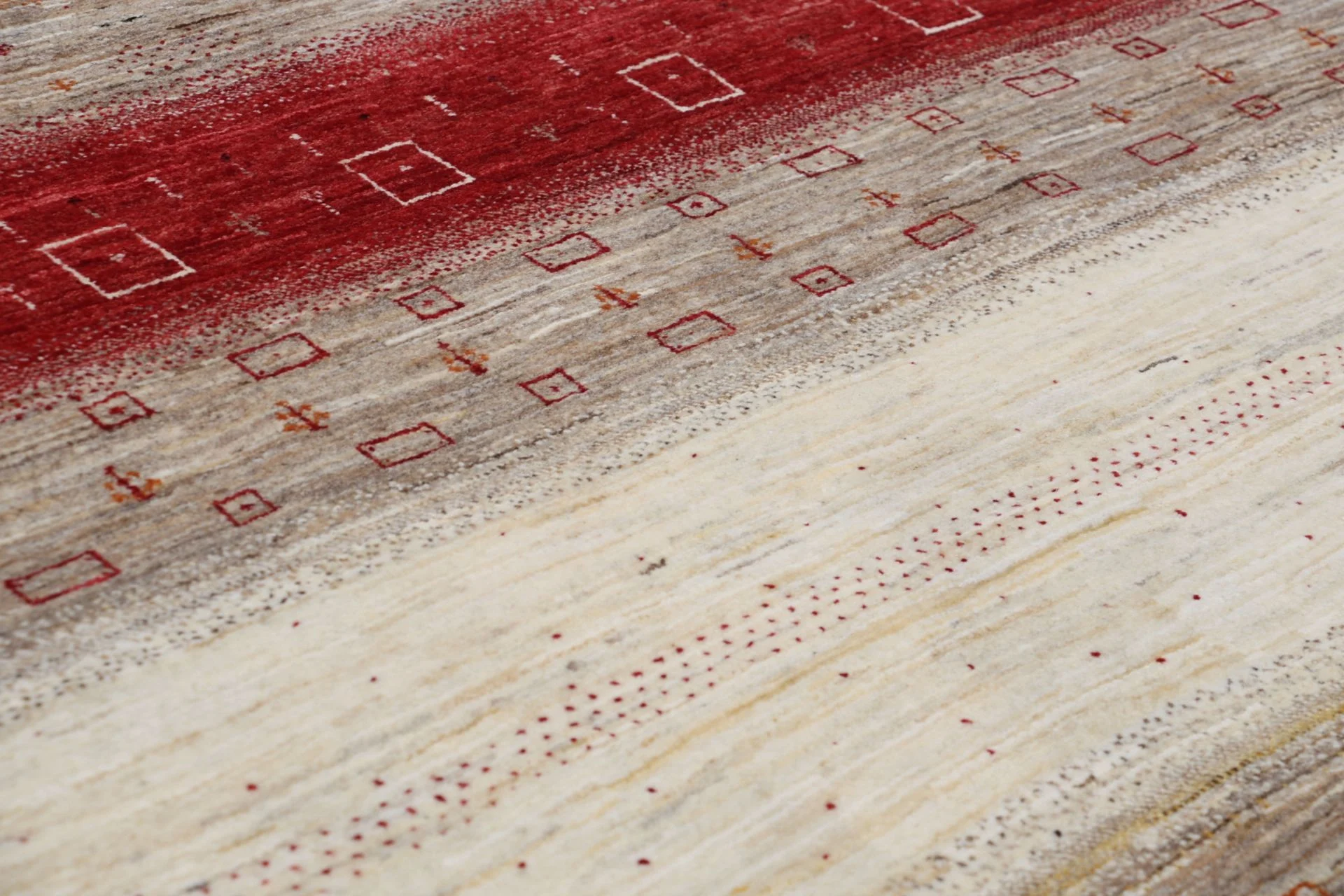 orientteppich-loribaft-172-x-238-cm-schurwolle-handgeknupft-11 Hand-Knotted Wool Loribaft Indian Rug, 172 × 238 cm