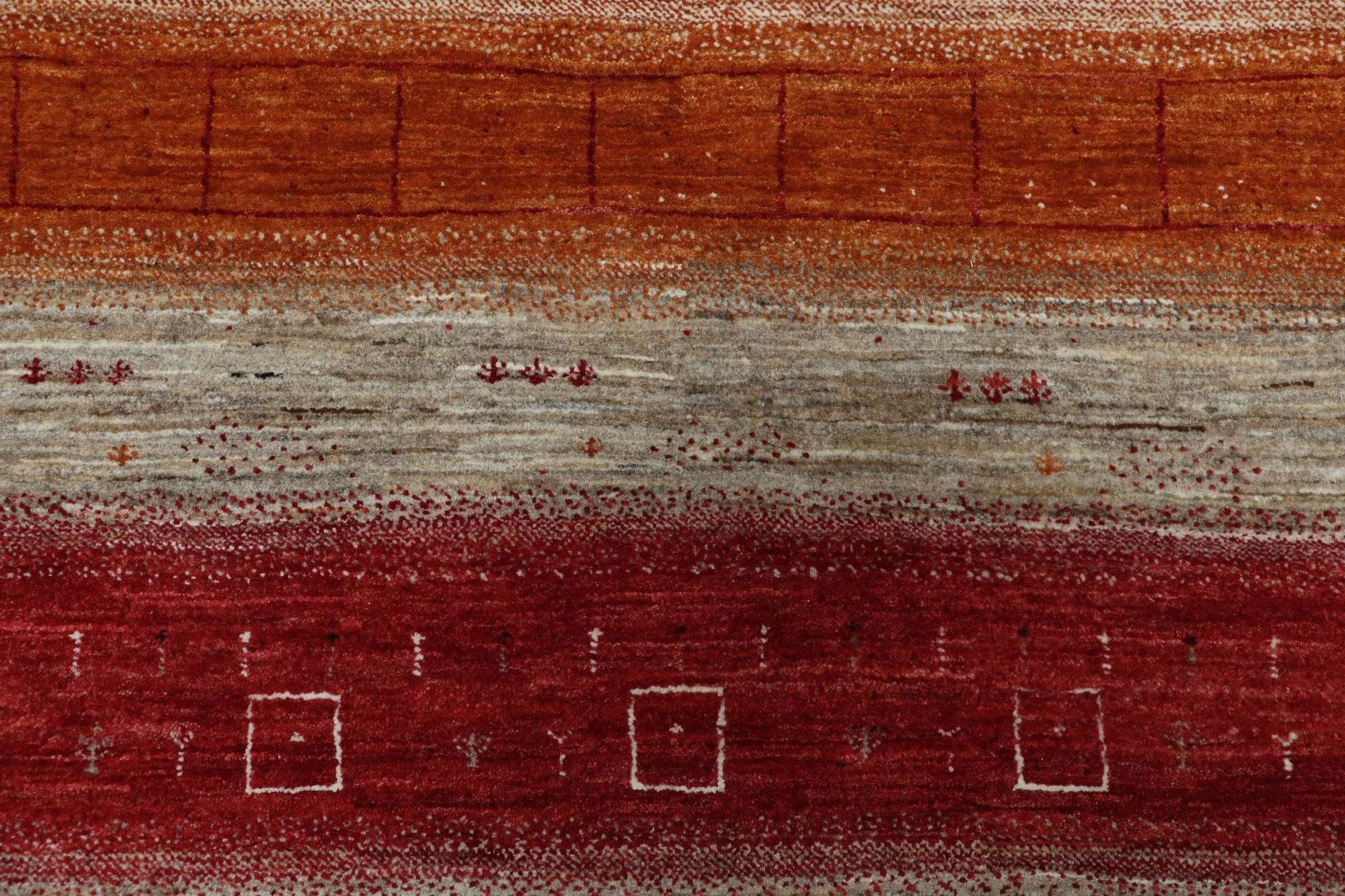 orientteppich-loribaft-172-x-238-cm-schurwolle-handgeknupft-19 Hand-Knotted Wool Loribaft Indian Rug, 172 × 238 cm