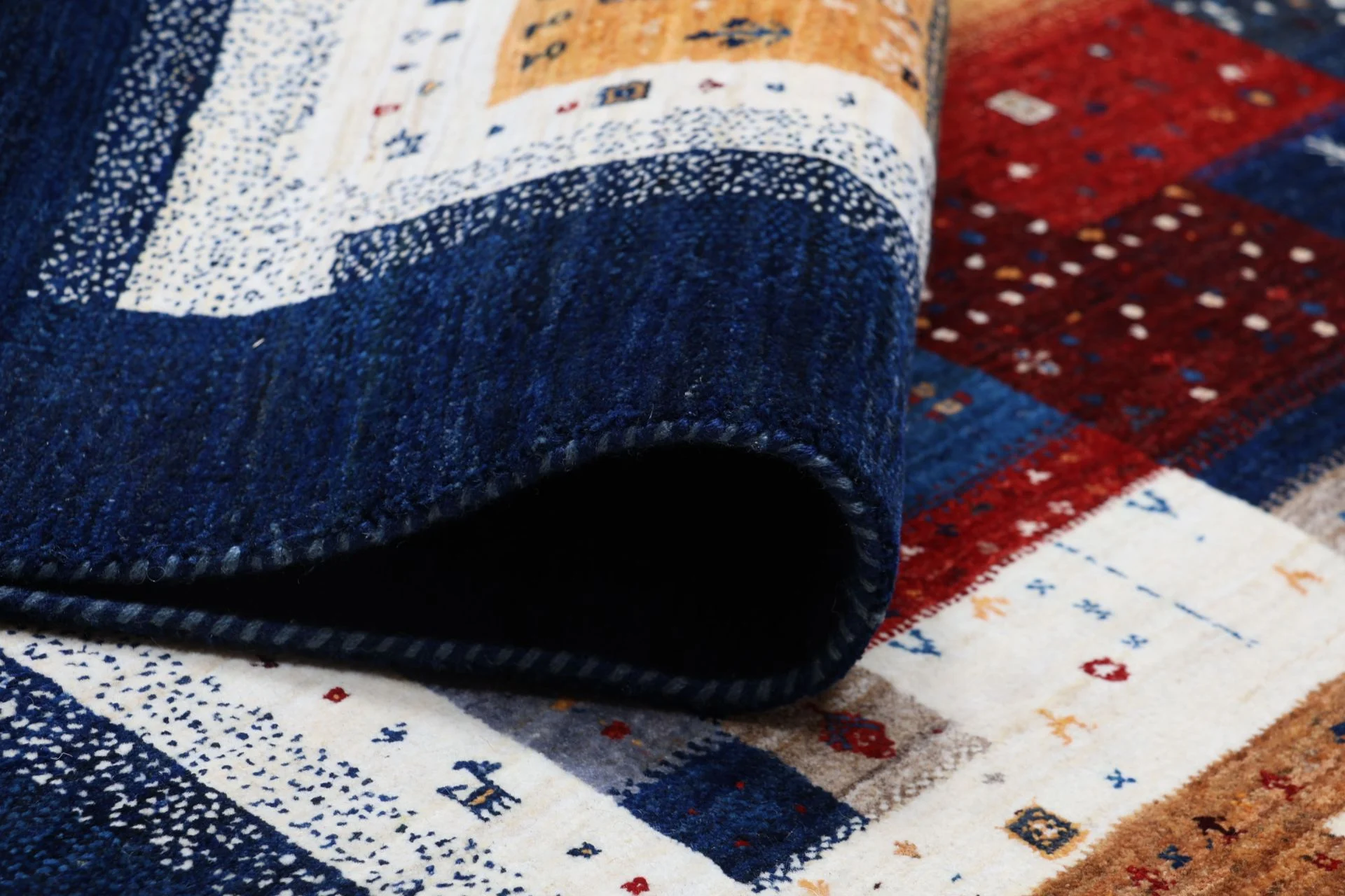 orientteppich-loribaft-209-x-253-cm-schurwolle-handgeknupft-27 Loribaft Indian Rug 209 × 253 cm, Wool, hand-knotted