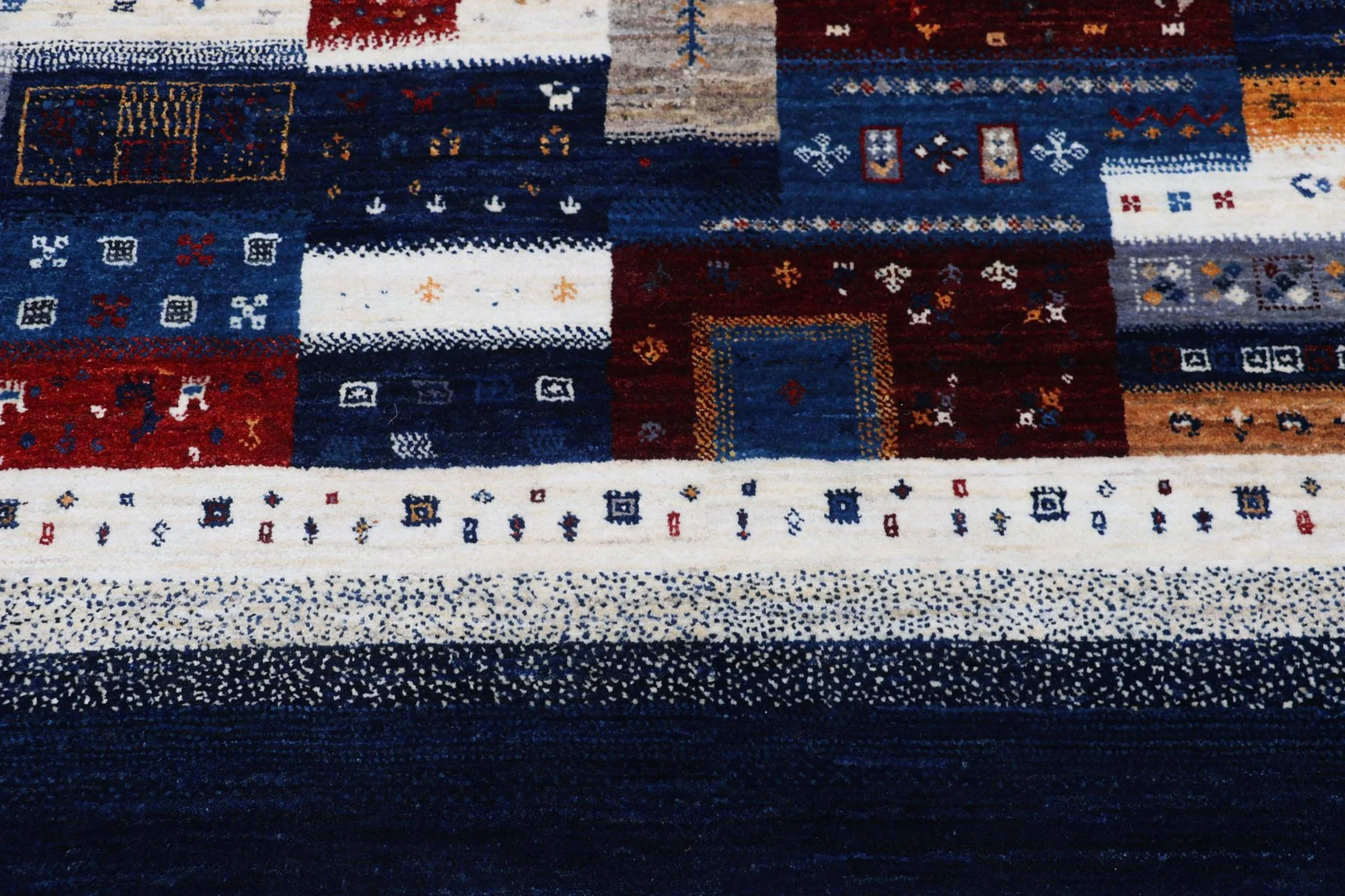 orientteppich-loribaft-209-x-253-cm-schurwolle-handgeknupft-30 Loribaft Indian Rug 209 × 253 cm, Wool, hand-knotted