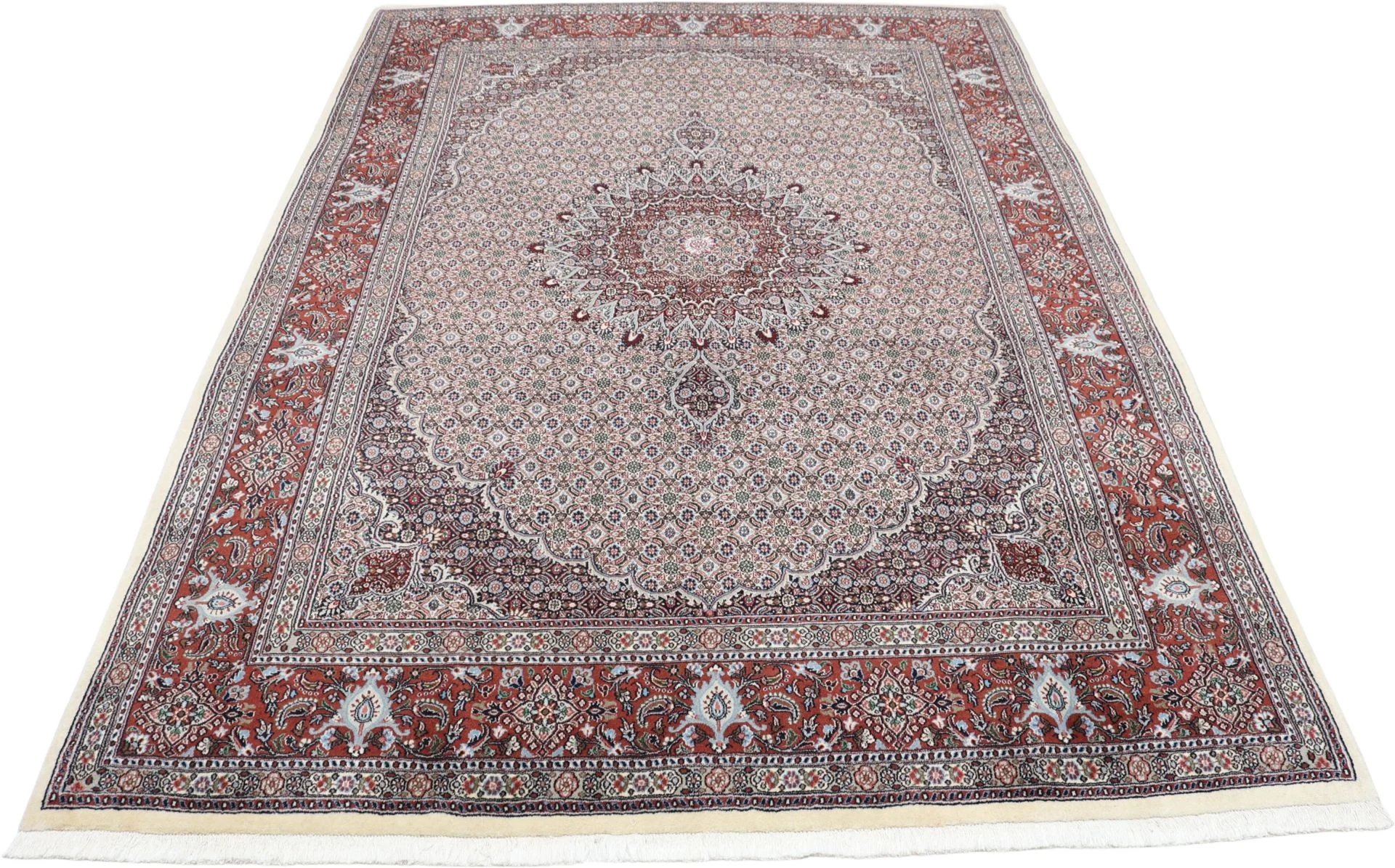 perserteppich-moud-195-x-280-cm-schurwolle-handgeknupft-floral-15 Moud Persian Rug — hand-knotted, 195 × 280 cm, Wool