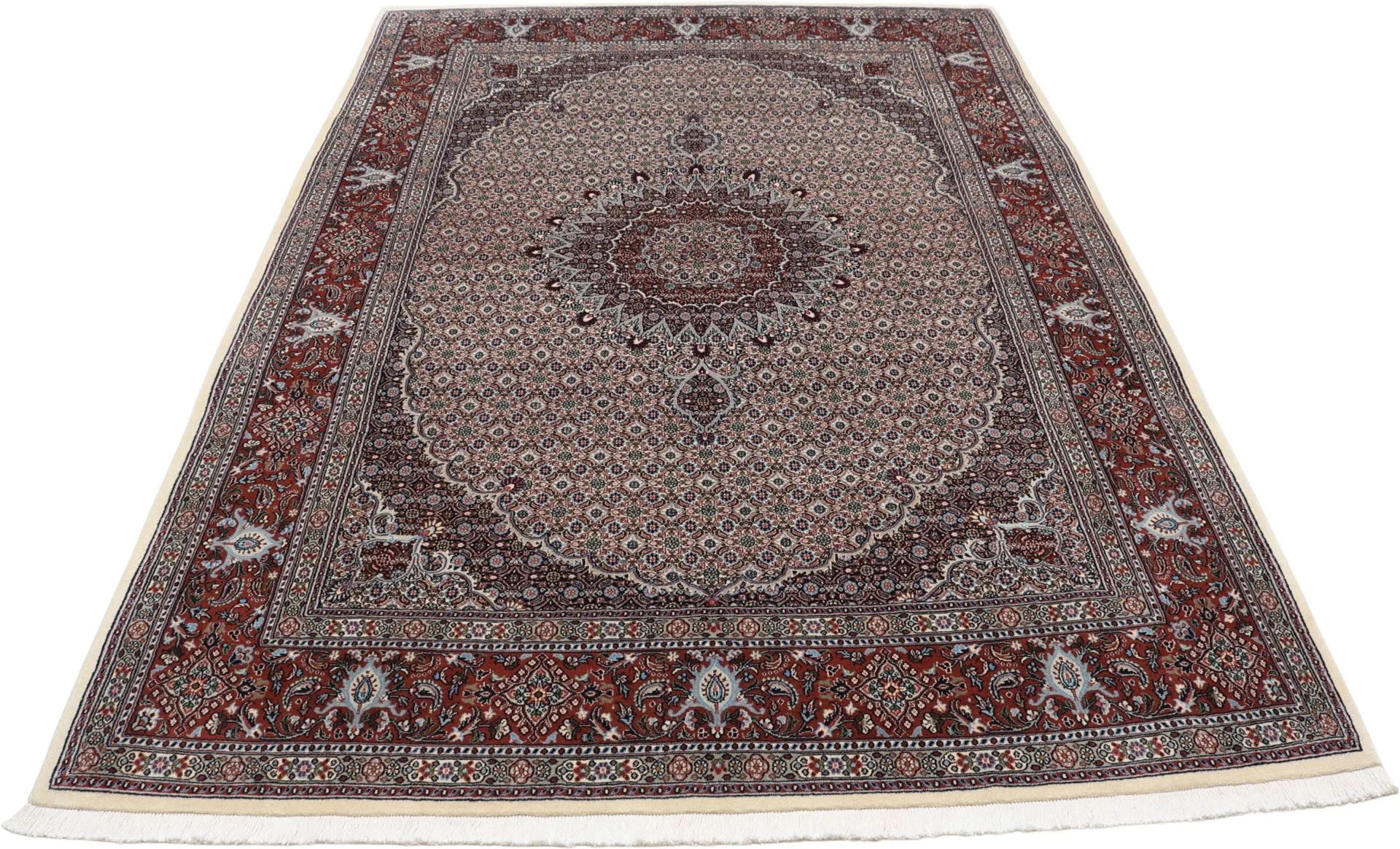 perserteppich-moud-195-x-280-cm-schurwolle-handgeknupft-floral-26 Moud Persian Rug — hand-knotted, 195 × 280 cm, Wool