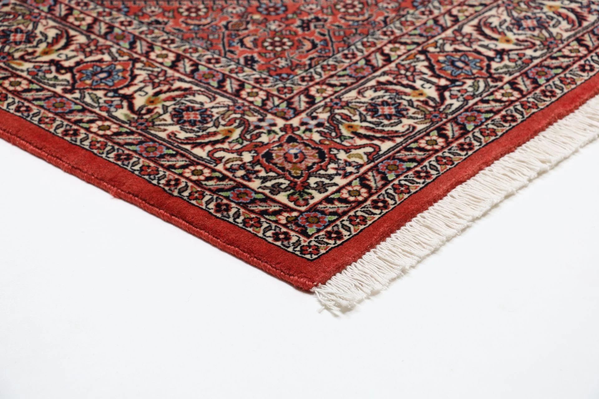 Hand-Knotted Wool Bijar Persian Rug, 170 × 247 cm