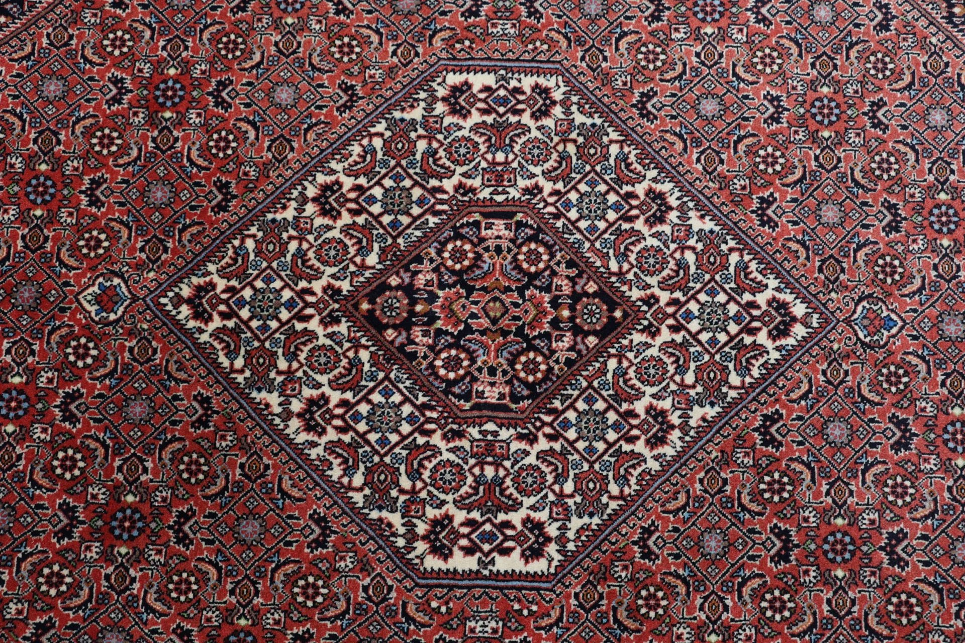 Hand-Knotted Wool Bijar Persian Rug, 170 × 247 cm
