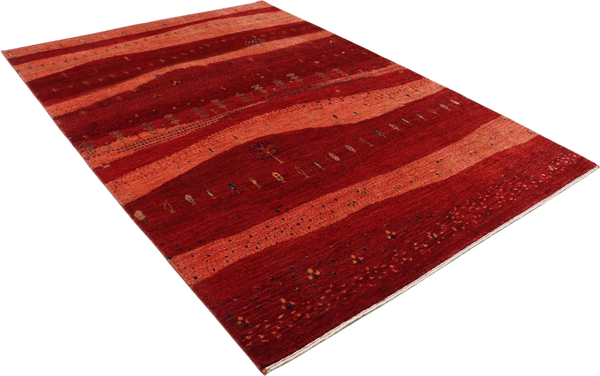 Loribaft Indian Rug — hand-knotted, 178 × 250 cm, Wool