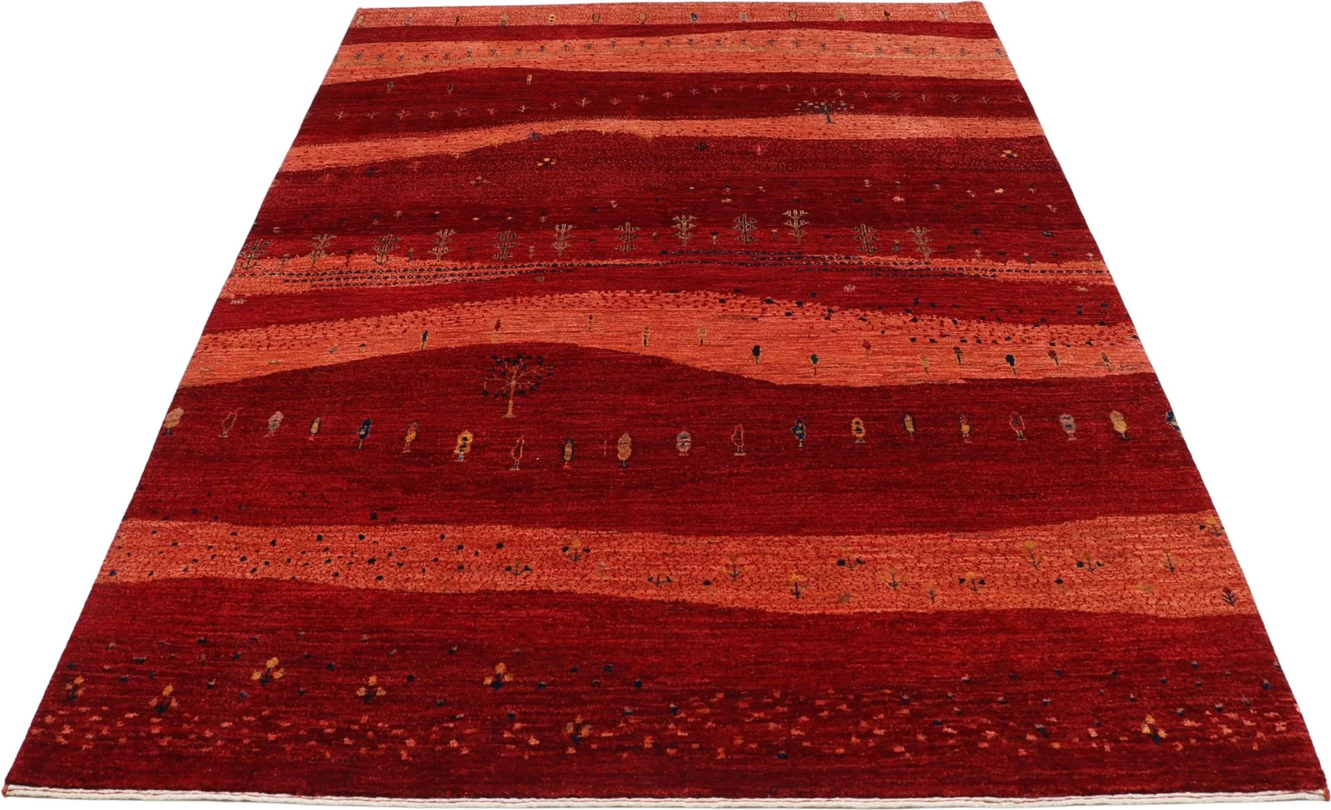 Loribaft Indian Rug — hand-knotted, 178 × 250 cm, Wool