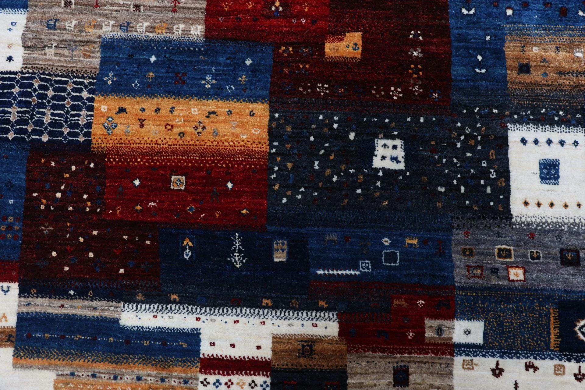 orientteppich-loribaft-206-x-209-cm-schurwolle-handgeknupft-27 Loribaft Indian Rug — hand-knotted, 206 × 209 cm, Wool