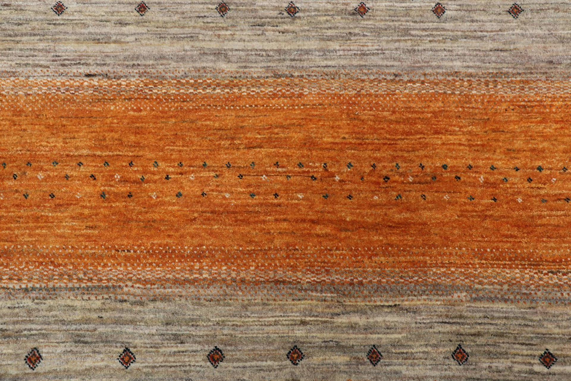 orientteppich-loribaft-201-x-260-cm-schurwolle-handgeknupft-33 Hand-Knotted Wool Loribaft Indian Rug, 201 × 260 cm