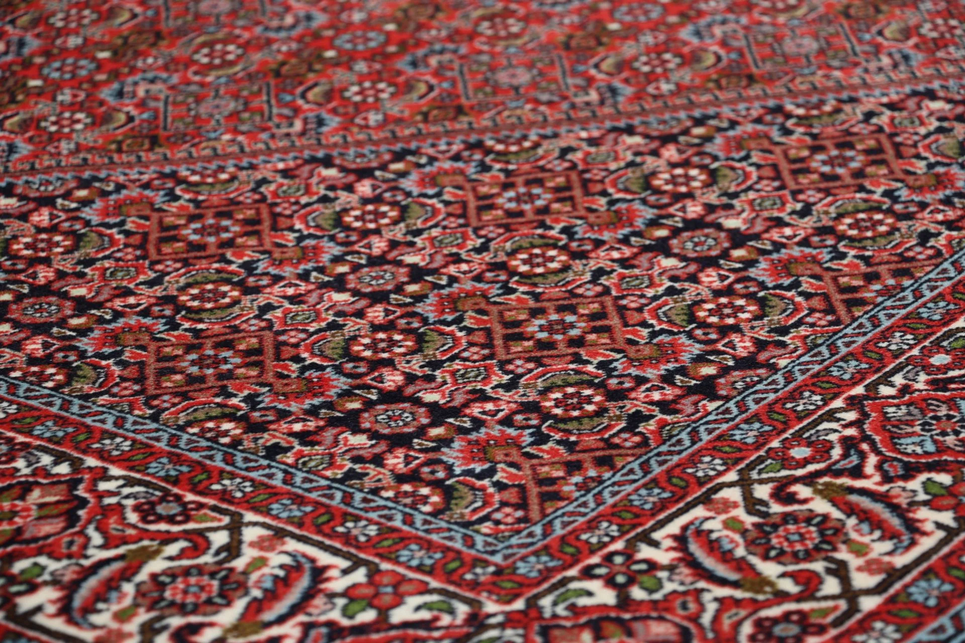 Bijar Persian Rug — hand-knotted, 173 × 260 cm, Wool