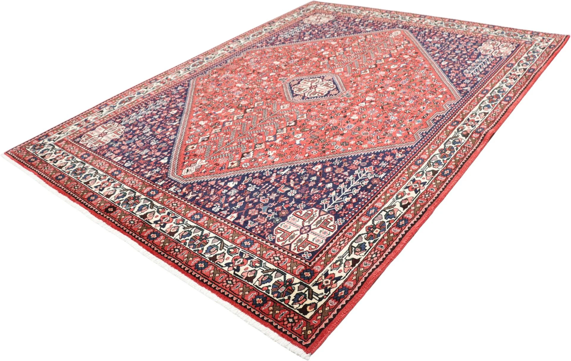Persian Rug 178 × 243 cm, Wool, hand-knotted