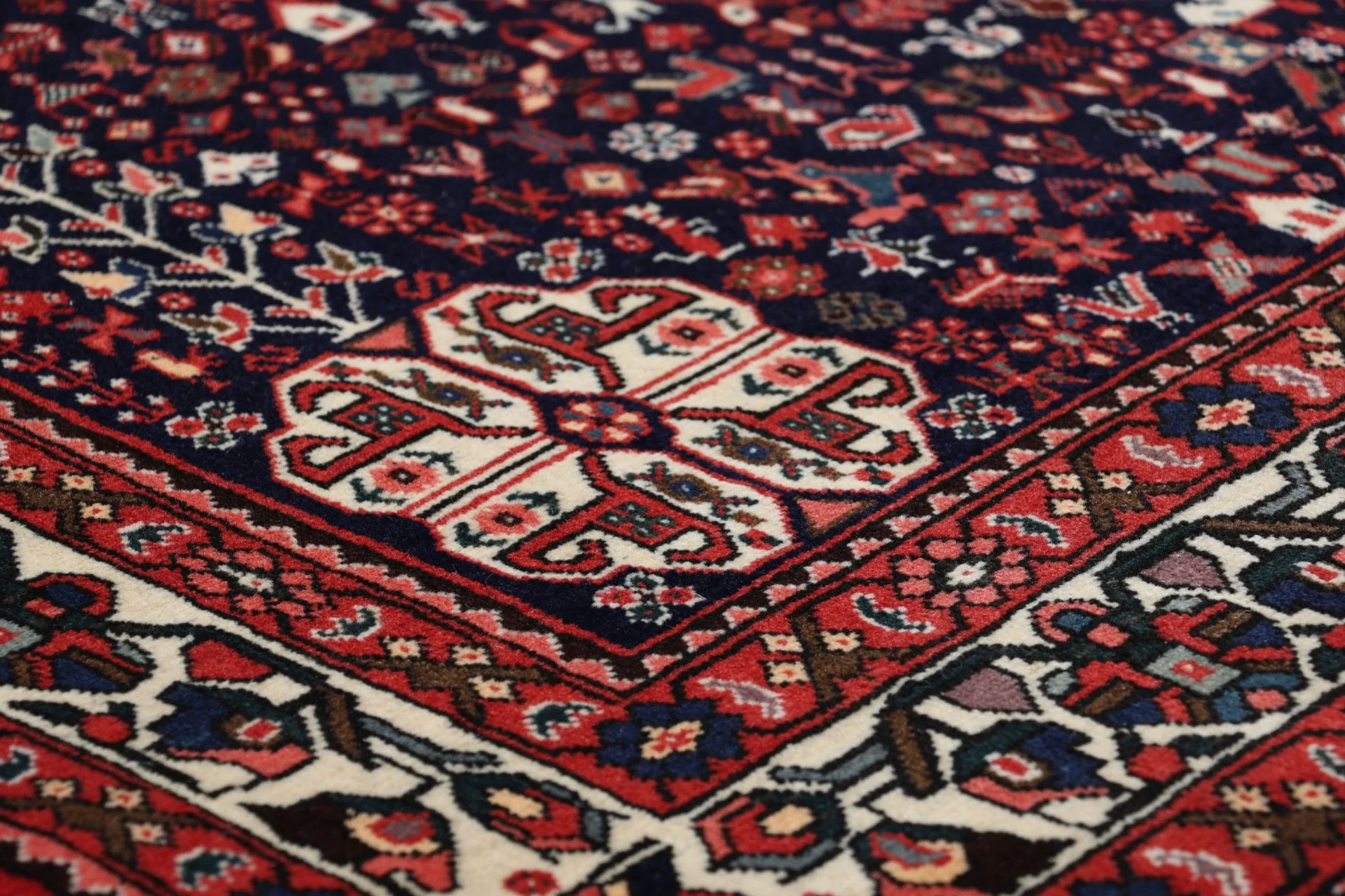 Persian Rug 178 × 243 cm, Wool, hand-knotted