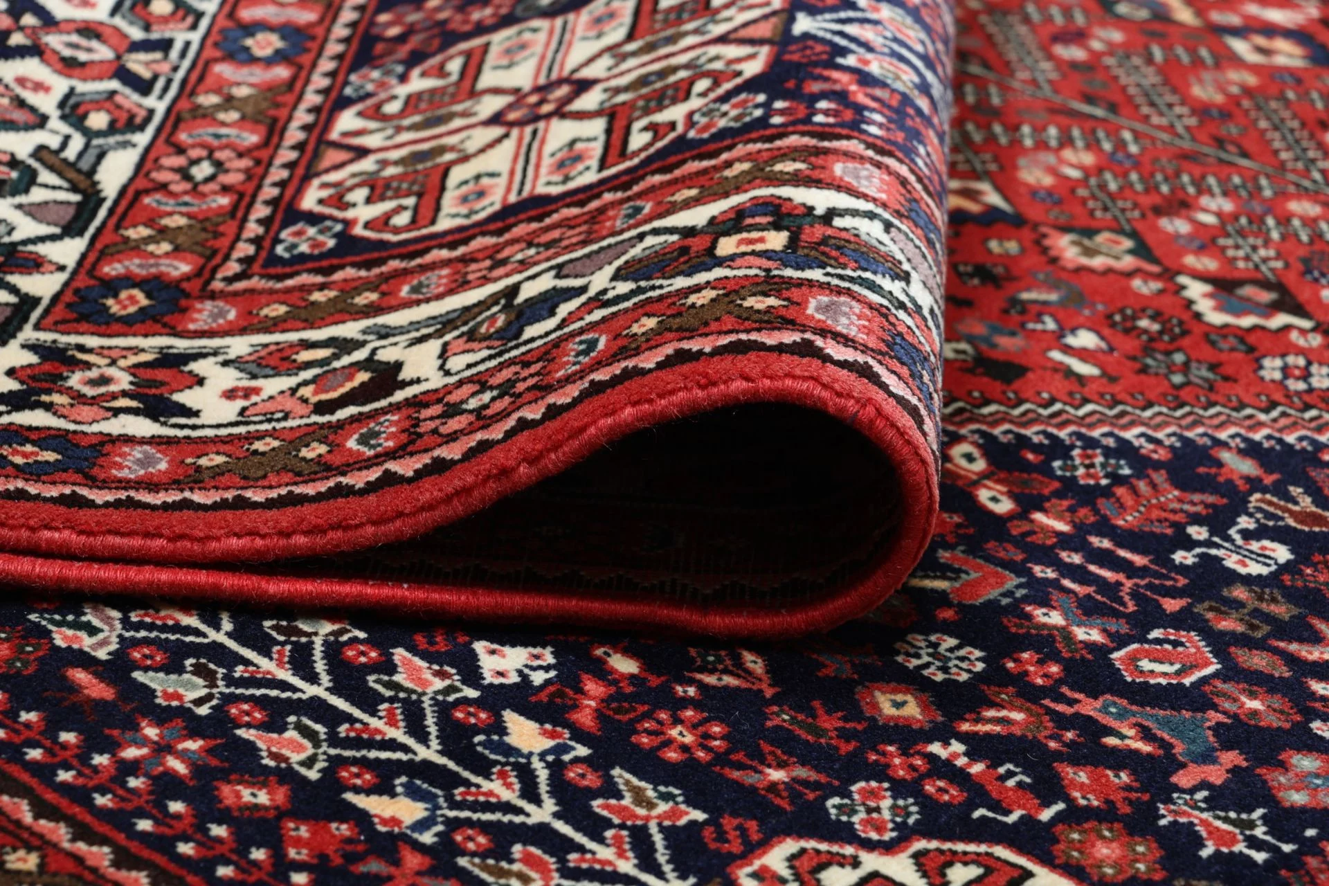 Persian Rug 178 × 243 cm, Wool, hand-knotted