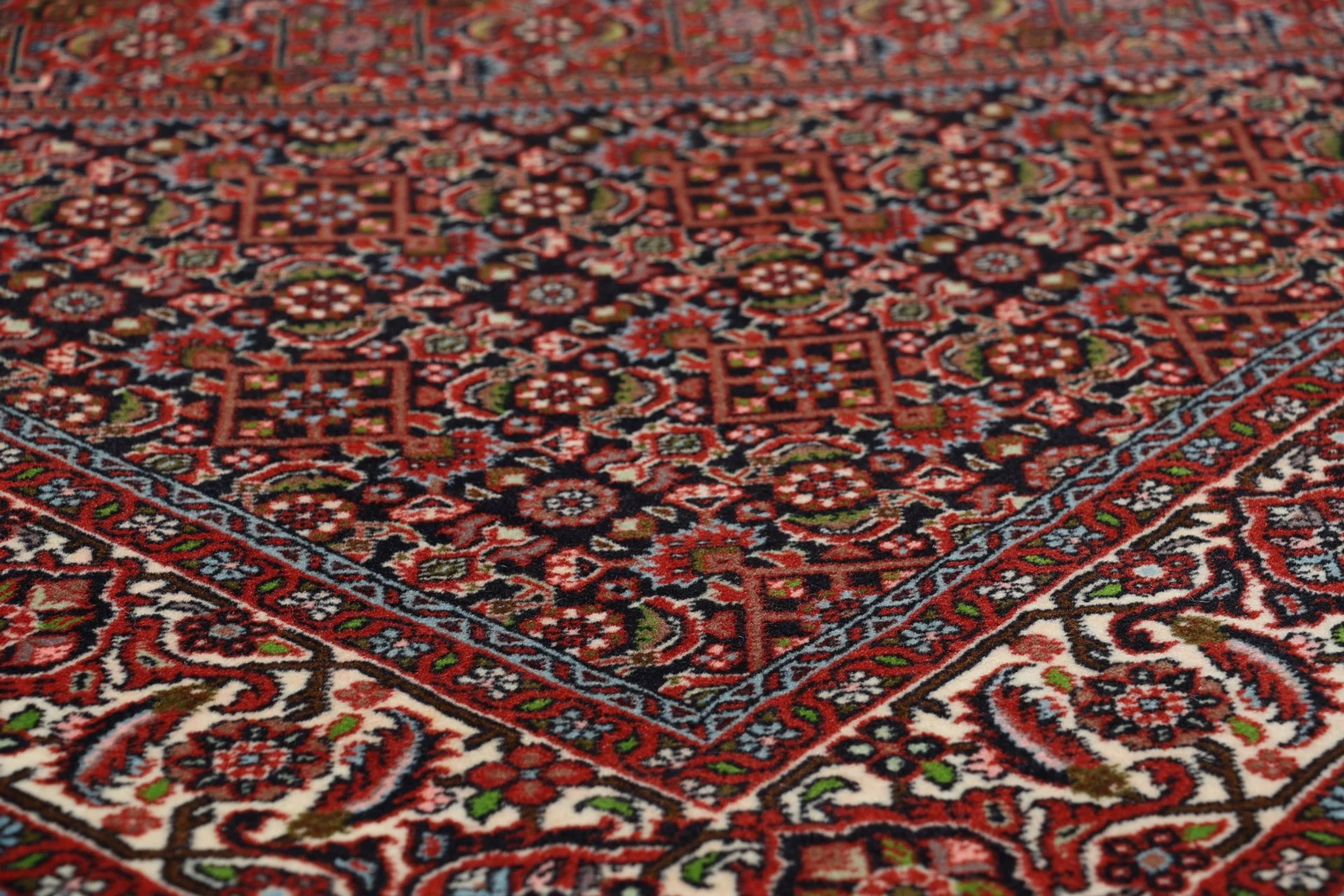 Bijar Persian Rug — hand-knotted, 172 × 255 cm, Wool