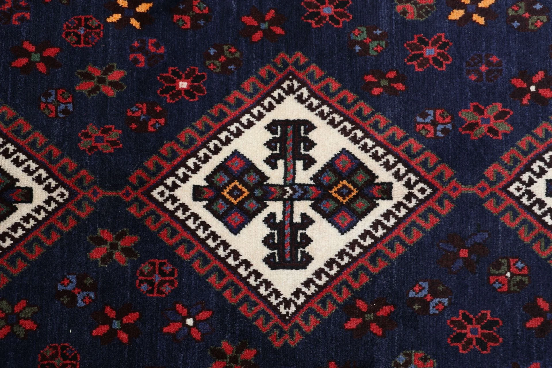 Hand-Knotted Wool Persian Rug, 176 × 268 cm
