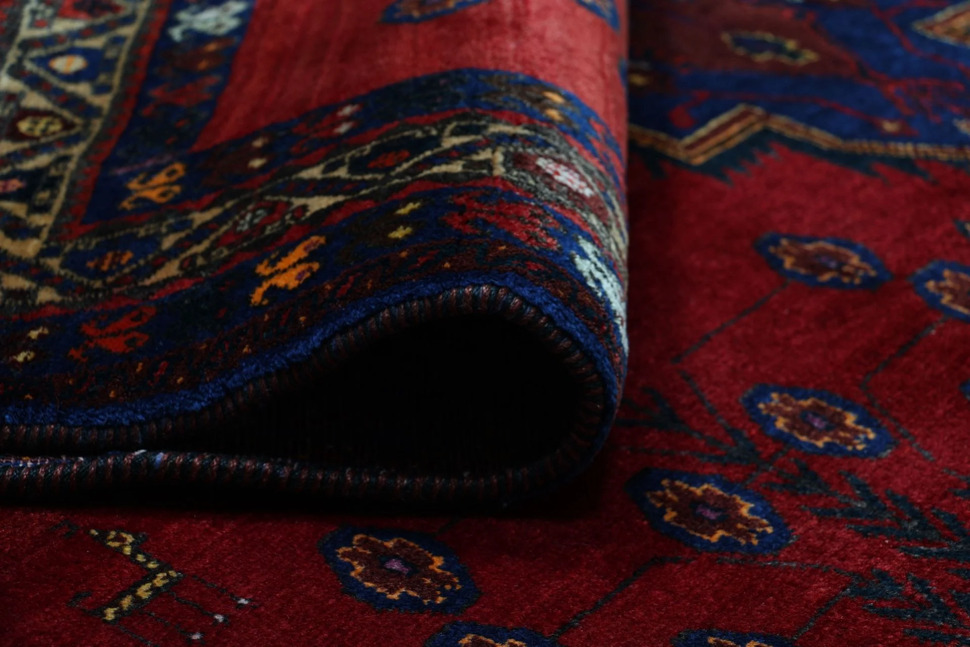 Persian Rug 180 × 235 cm, Wool, hand-knotted