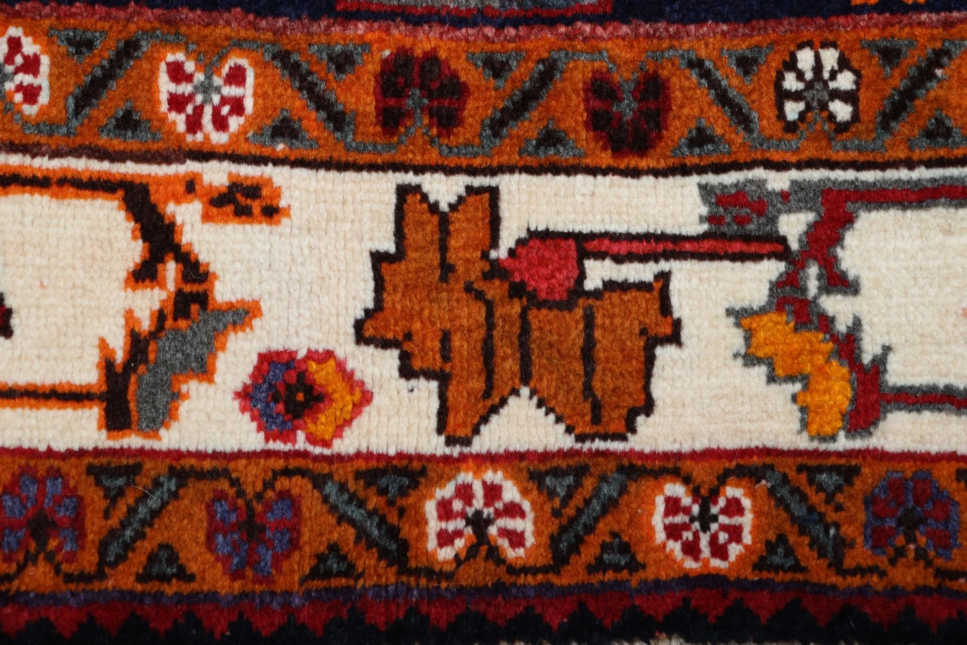 Shiraz Persian Rug 175 × 275 cm, Wool, hand-knotted