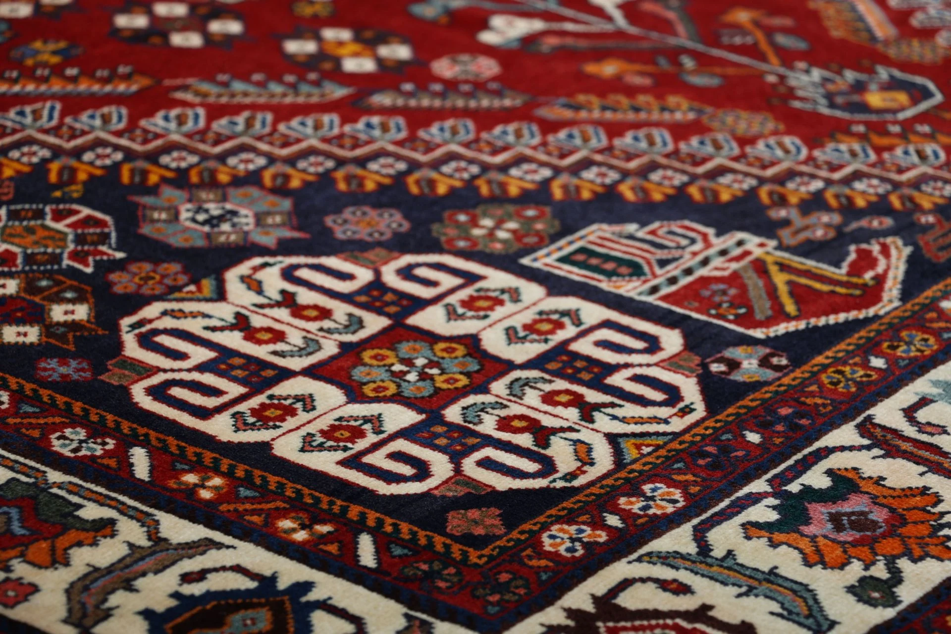 perserteppich-gashghai-167-x-264-cm-schurwolle-handgeknupft-30 Qashqai Persian Rug 167 × 264 cm, Wool, hand-knotted
