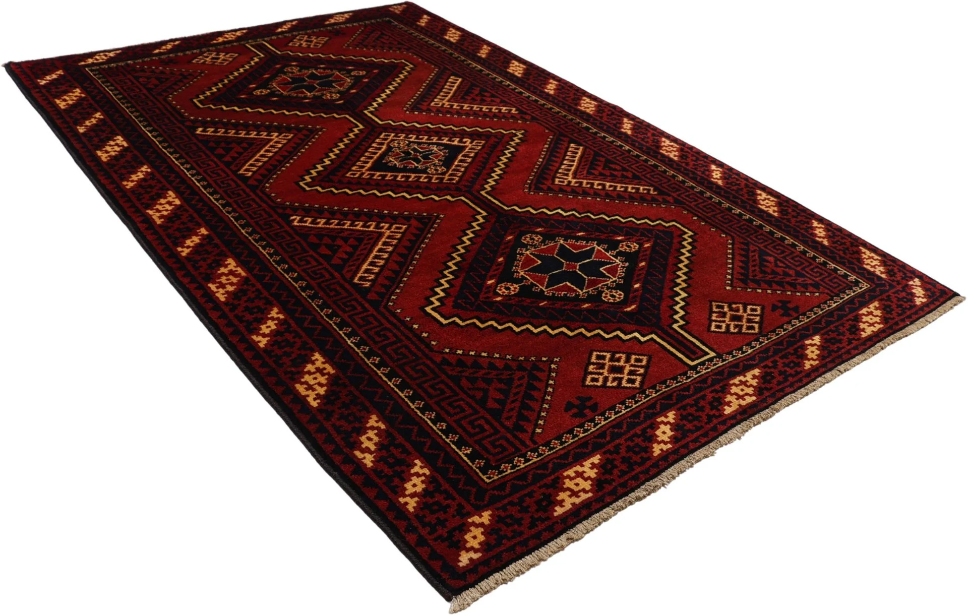 Shiraz Persian Rug — hand-knotted, 165 × 250 cm, Wool